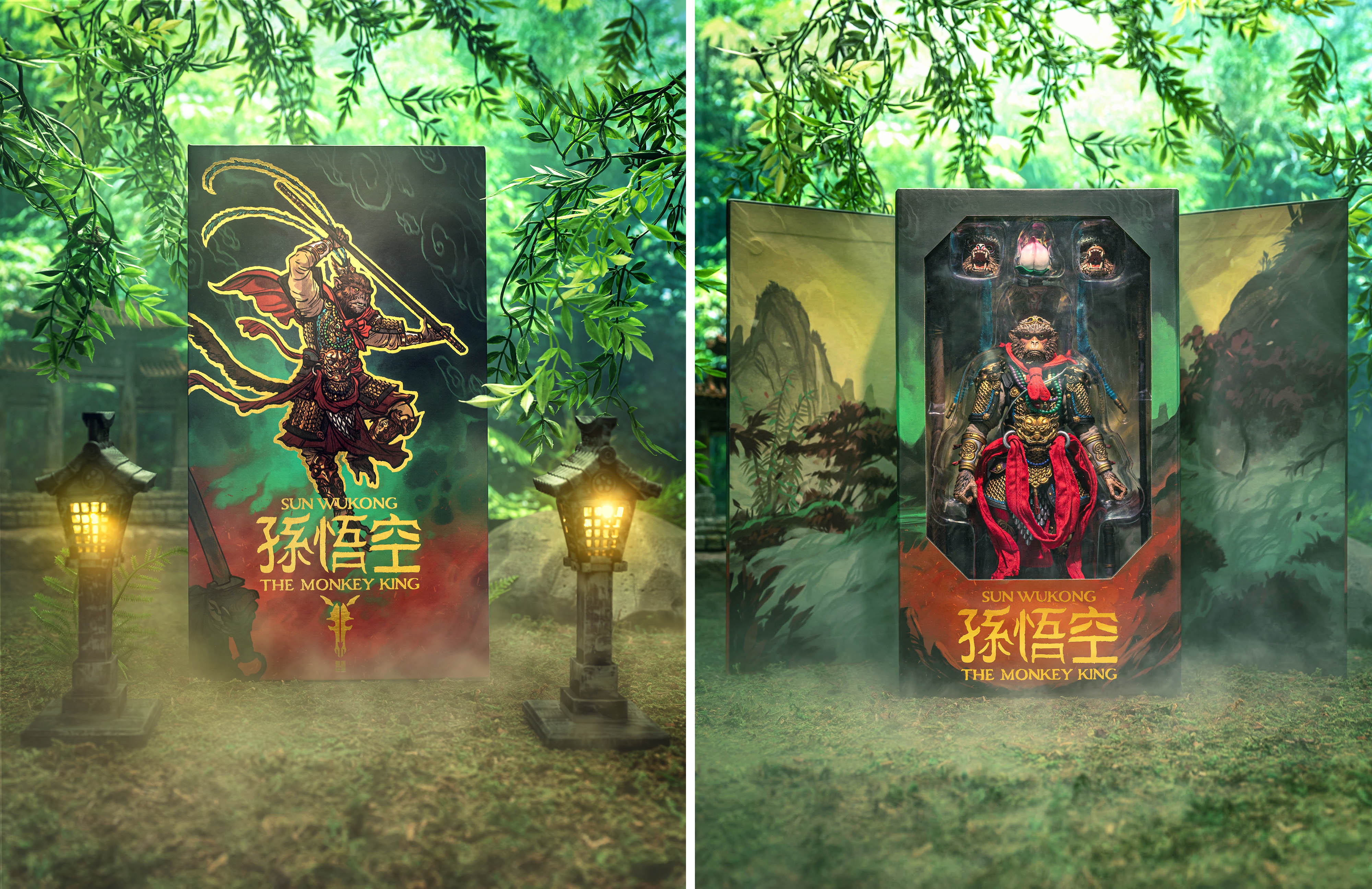Figura Obscura Sun Wukong, the Monkey King、mySite、hgirdovlk