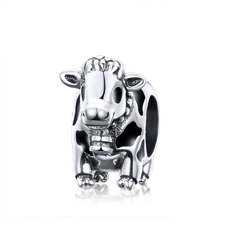 Cow & Llama & Horse Charms for Pandora Style Bracelets Sterling Silver Farm Animal Charms、mySite、g9winljtr