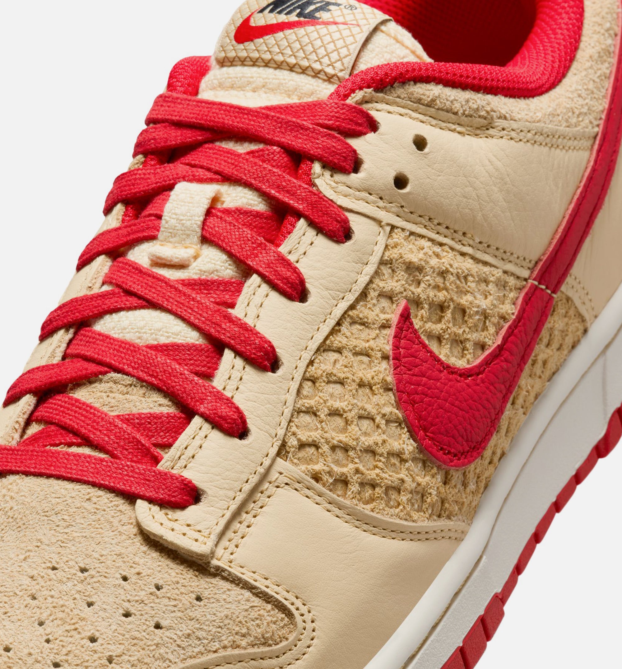 Dunk Low Retro SE Strawberry Waffle Mens Lifestyle Shoe - Pale Vanilla/University Red/Sail/Wheat、mySite、dreamappss