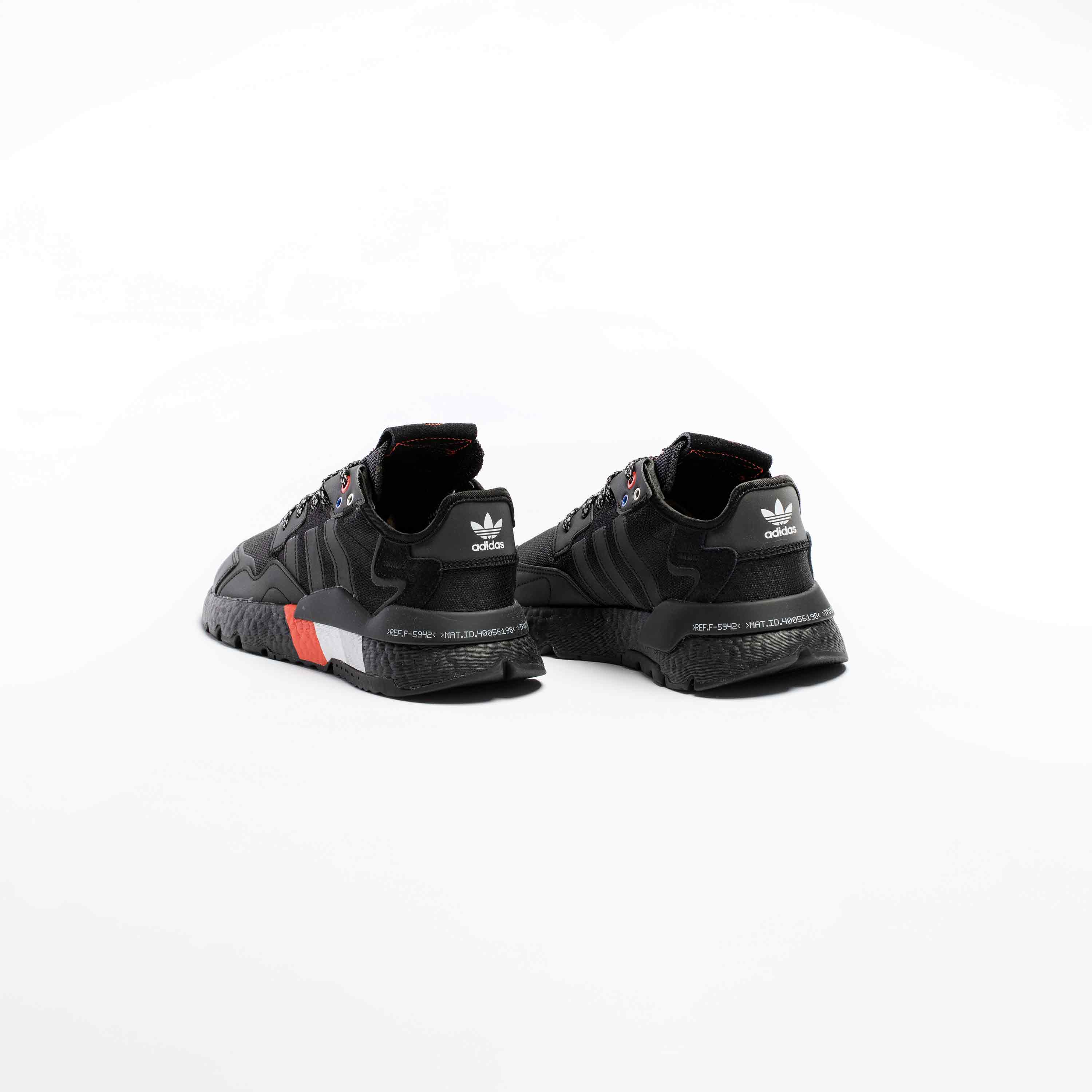 Nite Jogger 3M Mens Running Shoe - Core Black/Silver Metallic/Red/White)、mySite、dreamappss