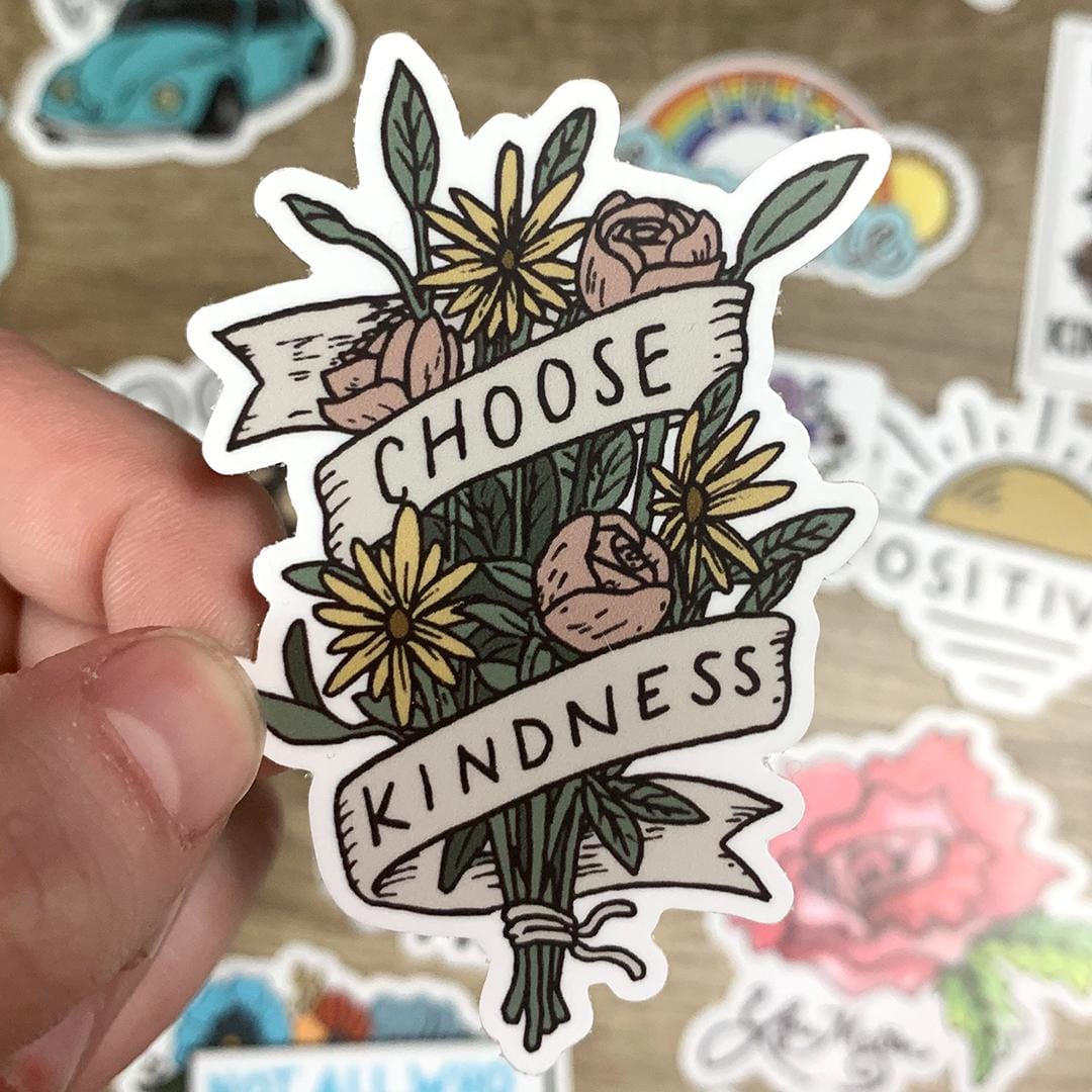 Choose Kindness Bouquet Sticker、mySite、elrpsem3k