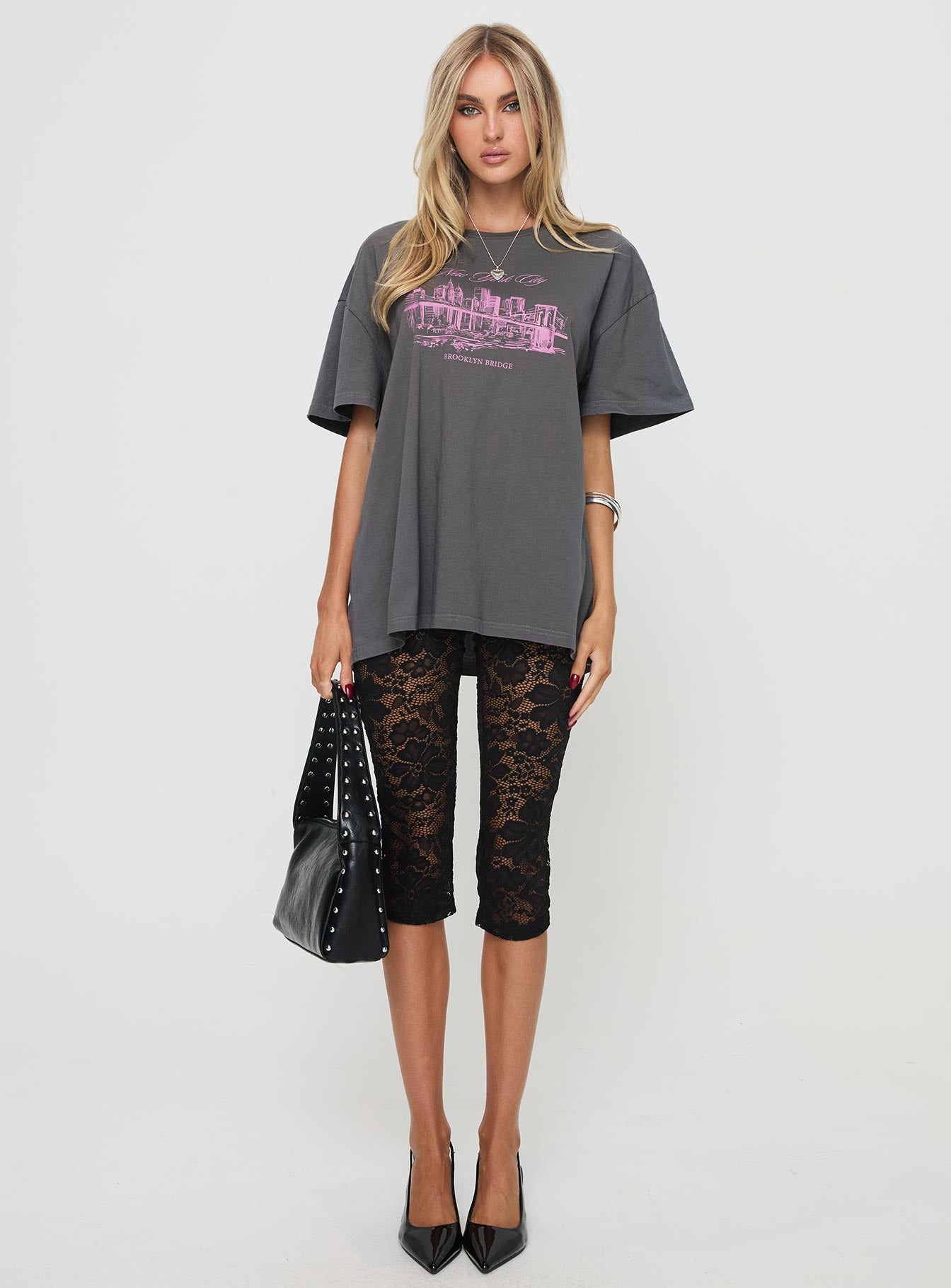 Brooklyn Bridge Tee Black、mySite、solidvoid