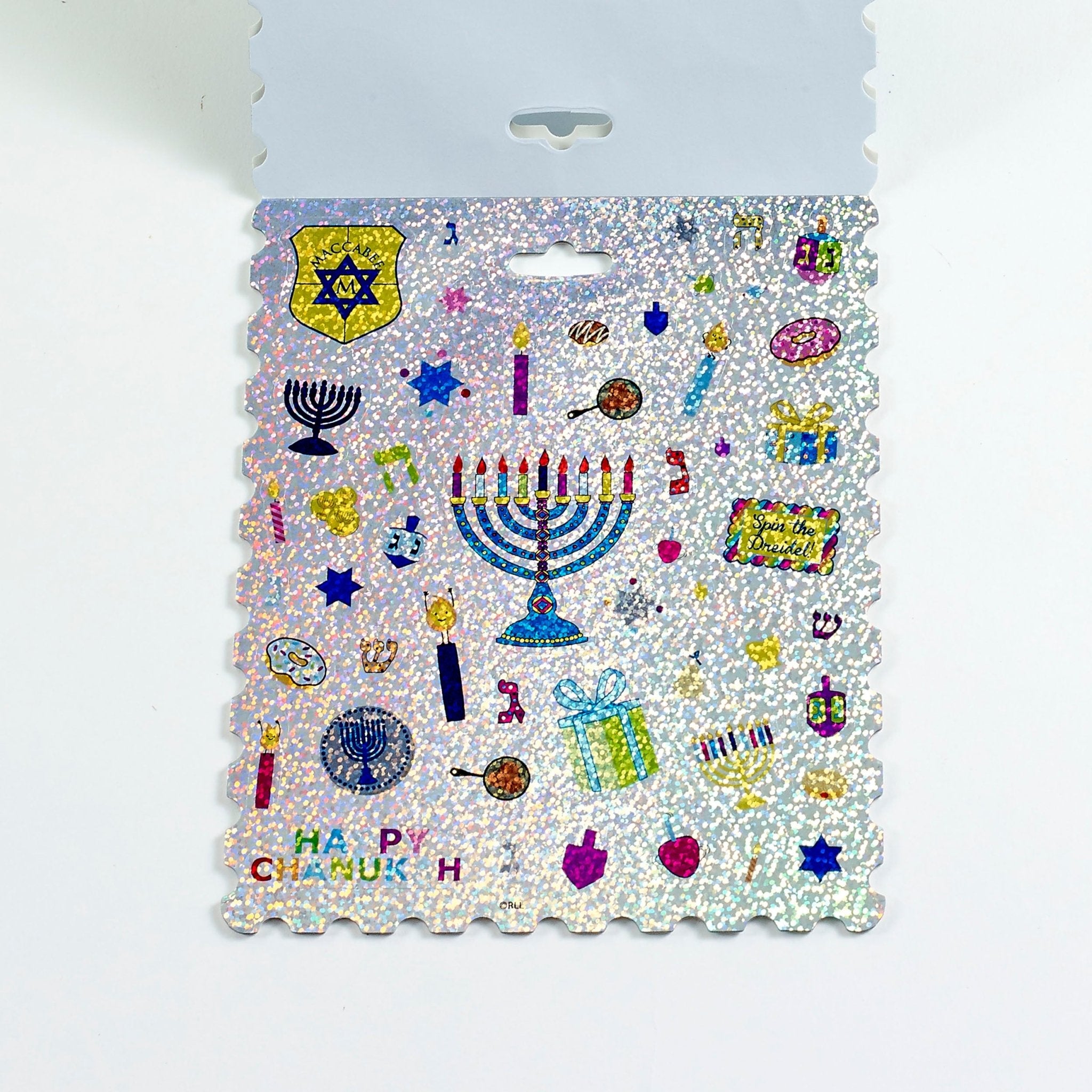  Hanukkah Prismatic Sticker Book、mySite、elrpsem3k