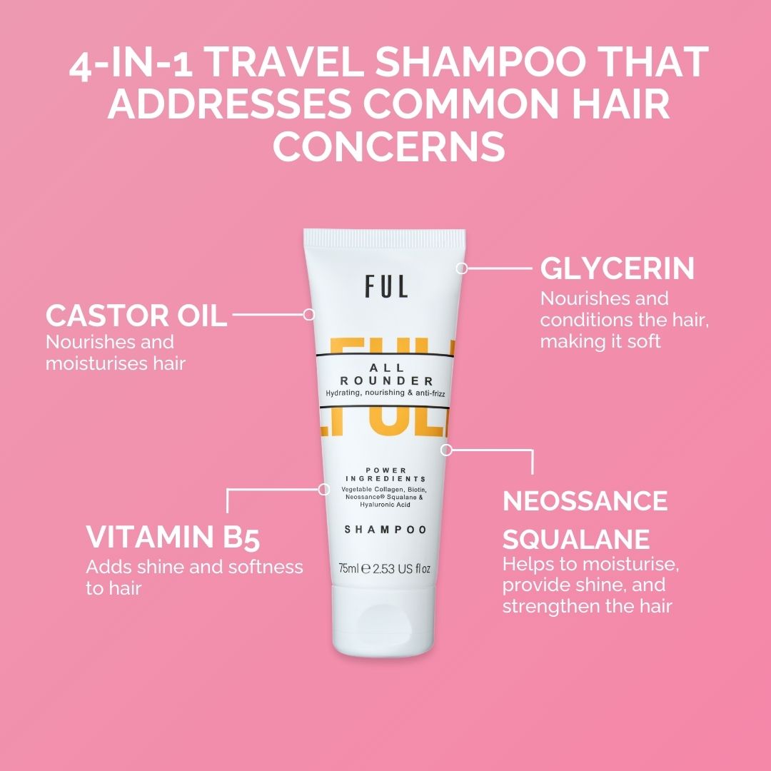  FUL All Rounder Shampoo Travel Size、mySite、elrpsem3k