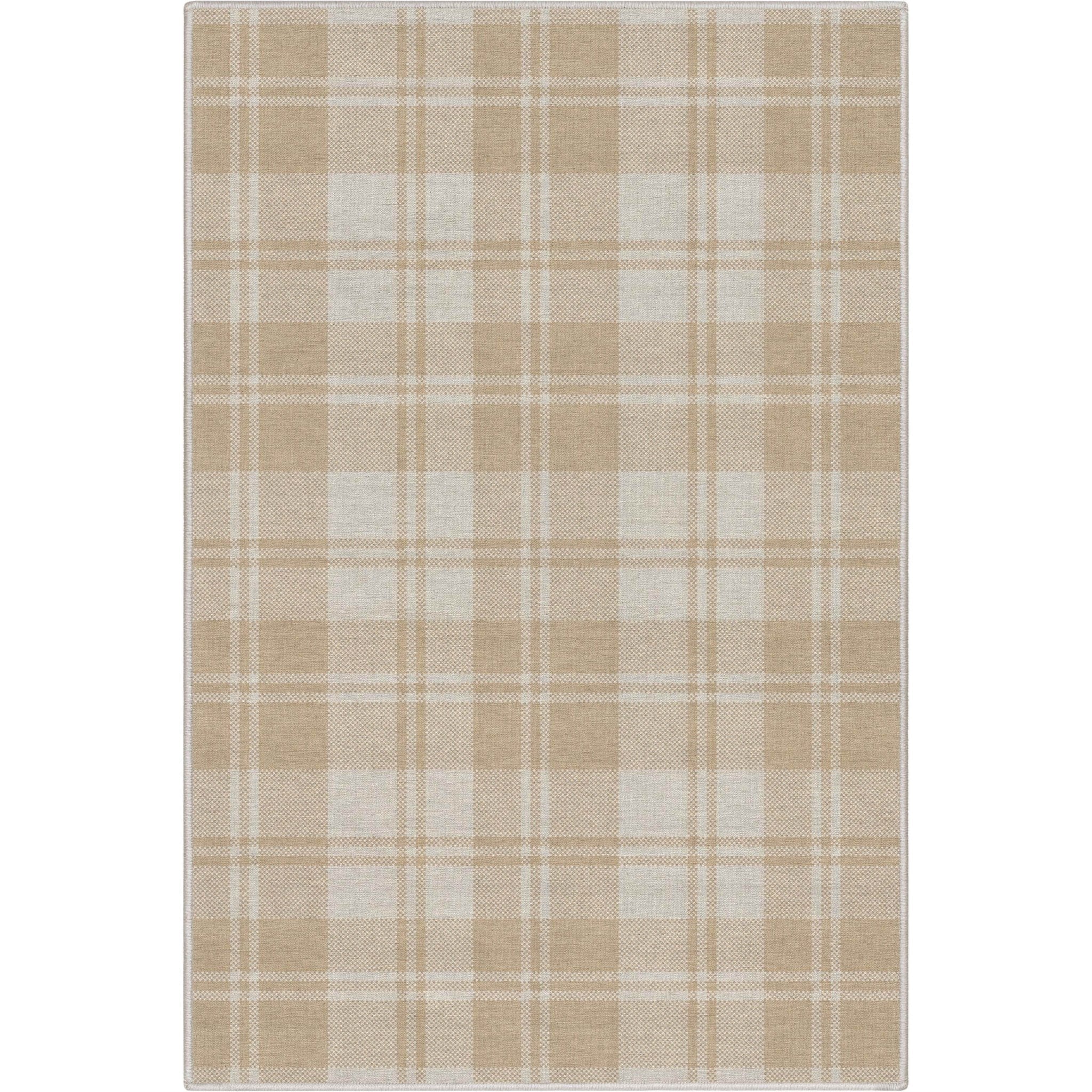 Plaid Modern Geometric Boxes Flat-Weave Rug、mySite、gigharbornorthrealestate