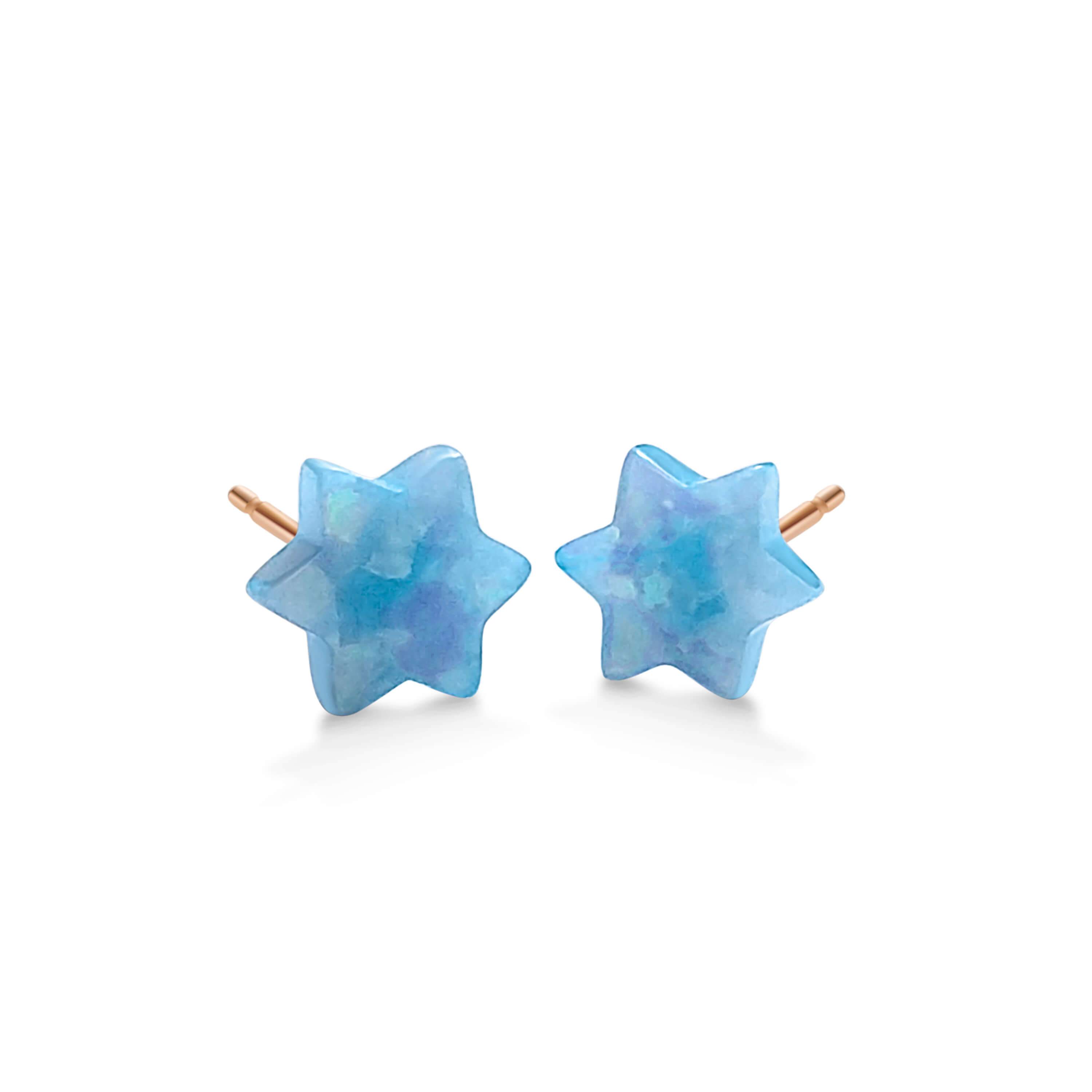 Opal Star of David Earrings、mySite、topwebapps