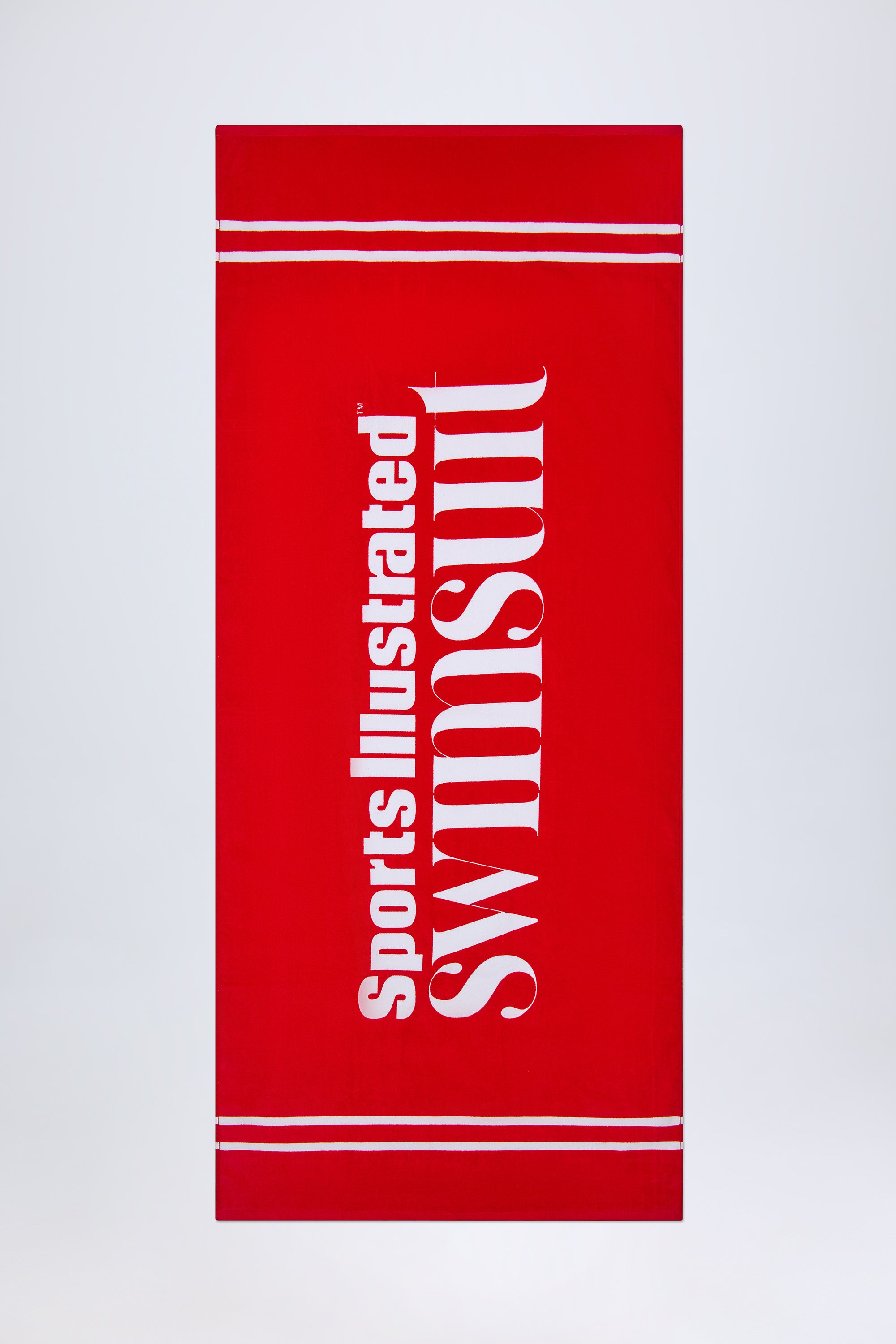  Logo Beach Towel in Fiery Red、mySite、sugarbowlscore