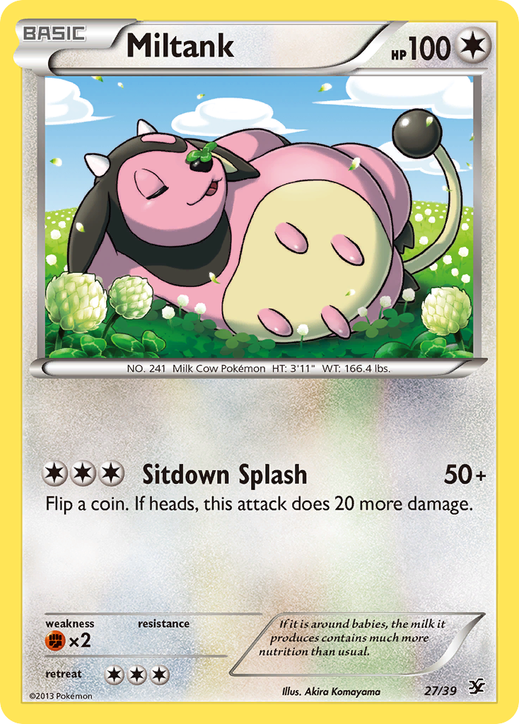 Miltank (27/39) XY: Kalos Starter Set、mySite、waistdrama