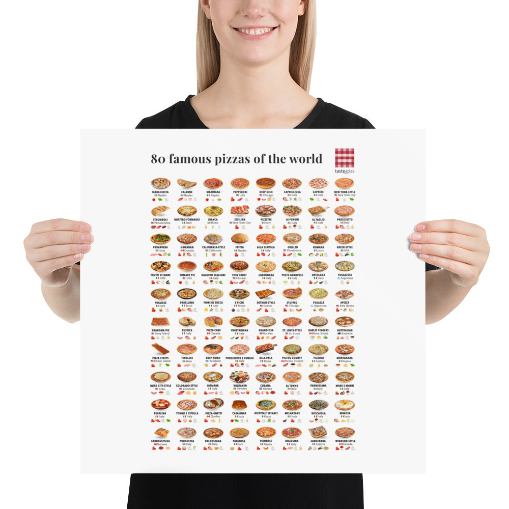 80 famous pizzas of the world (in)、mySite、camillekostekn