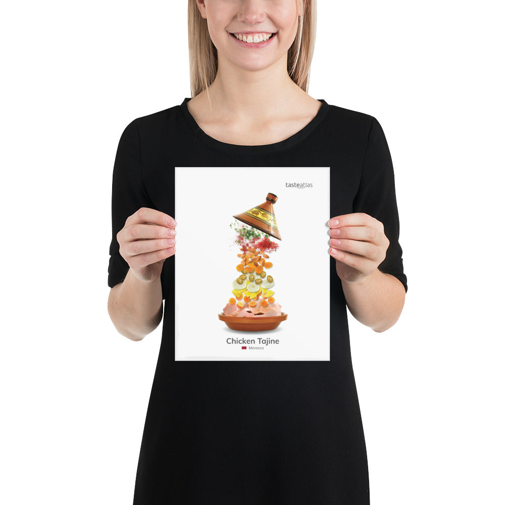 Chicken Tajine Poster (in)、mySite、camillekostekn