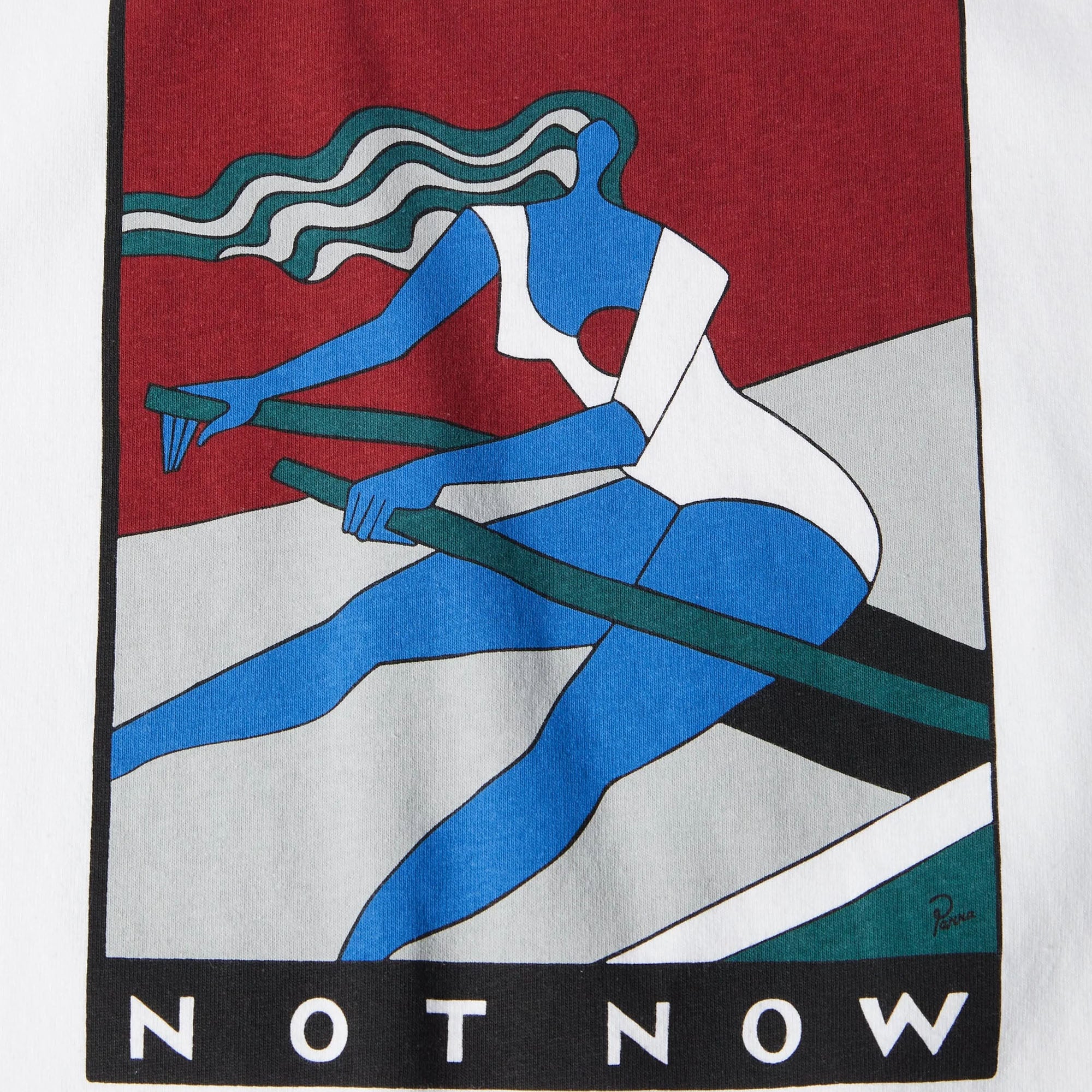  by Parra Into Nowhere T-Shirt White、mySite、merchandisen