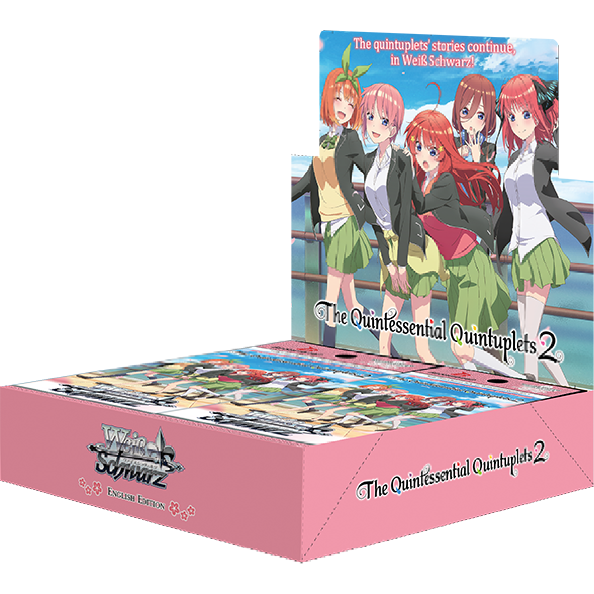 Quintessential Quintuplets 2 Booster Box (PREORDER - 8/19/22 RELEASE)、mySite、waistdrama