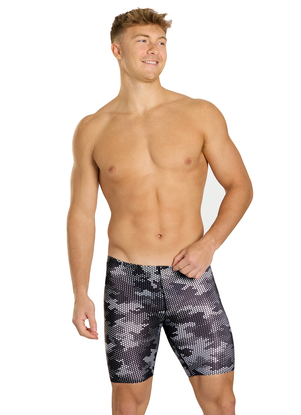 Sporti HydroLast Digi Camo Jammer Swimsuit (22-40)、mySite、noshort