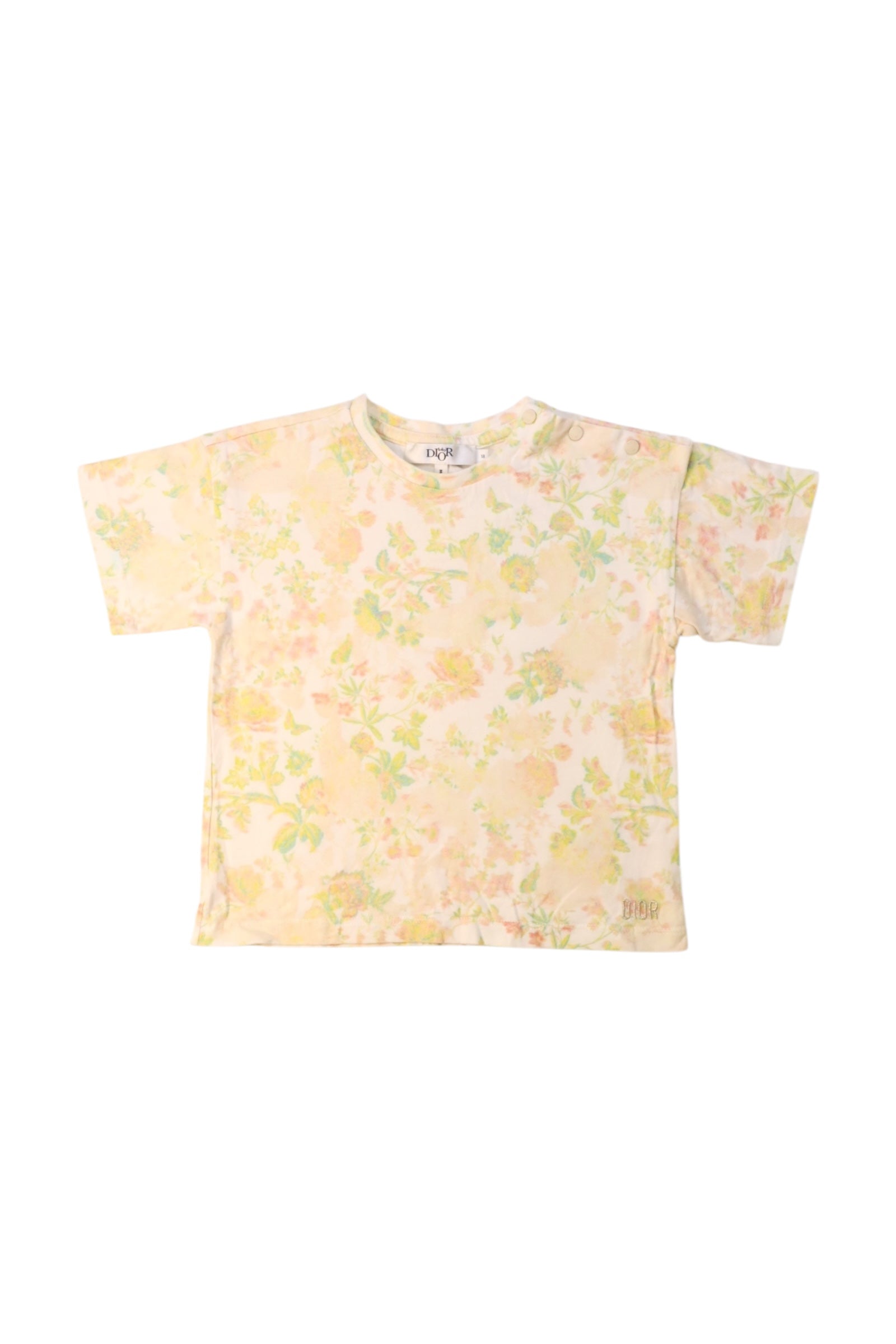 Dior Floral Short Sleeve T-Shirt 12-18M、mySite、g9winljtr