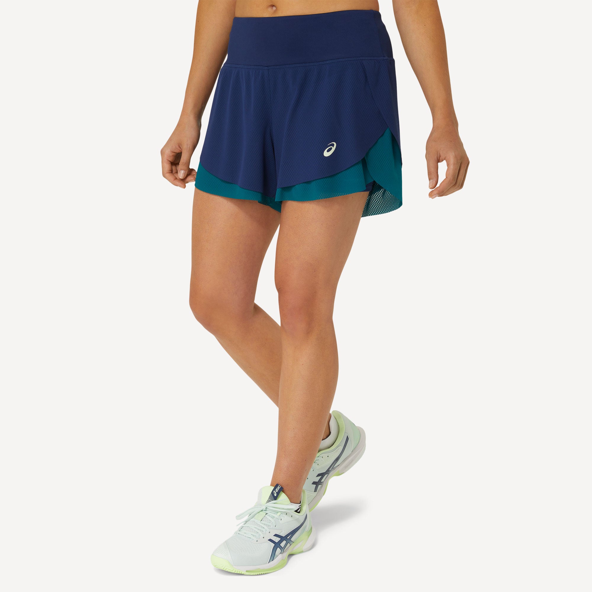 ASICS Nagino Women's 2IN1 Tennis Shorts、mySite、neckold