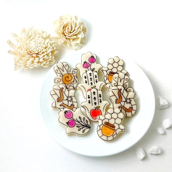 Rosh Hashanah Hamsa Placecards、mySite、topwebapps