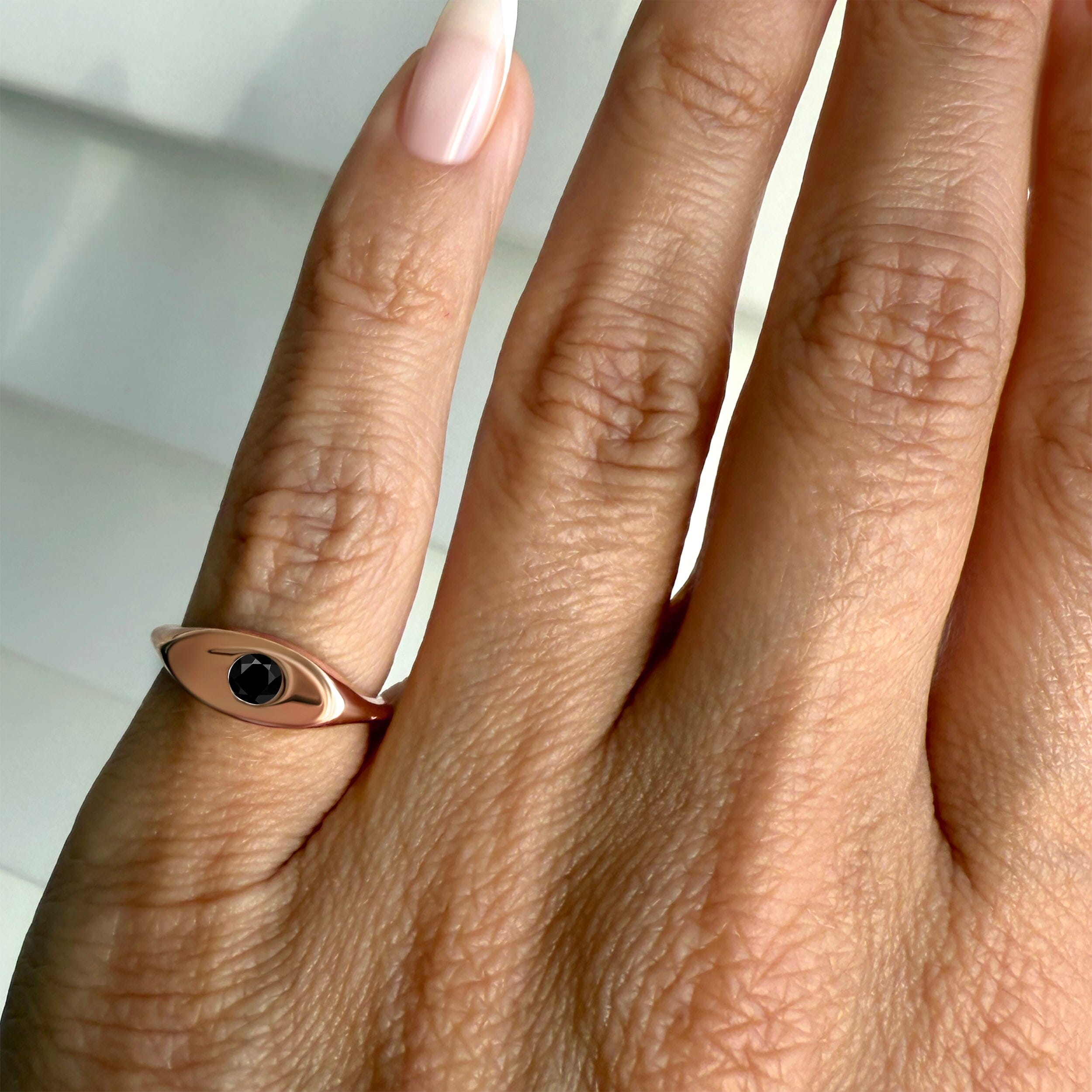 Black Obsidian Pinky Ring - Signet Noire、mySite、hinf8tx79