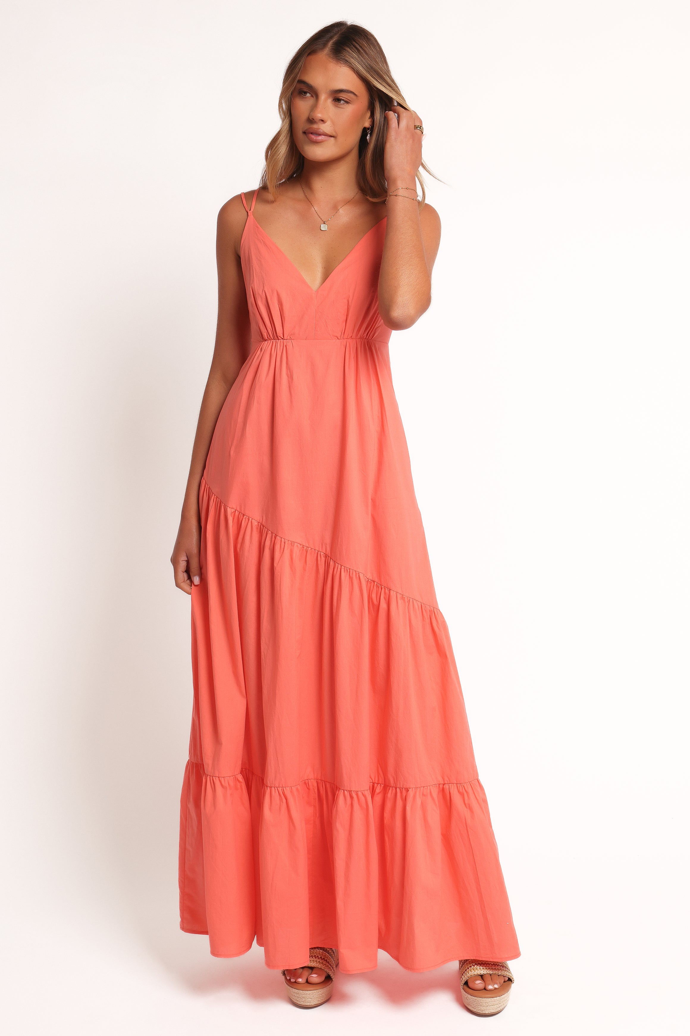  Forbes Maxi Dress - Coral、mySite、sugarbowlscore