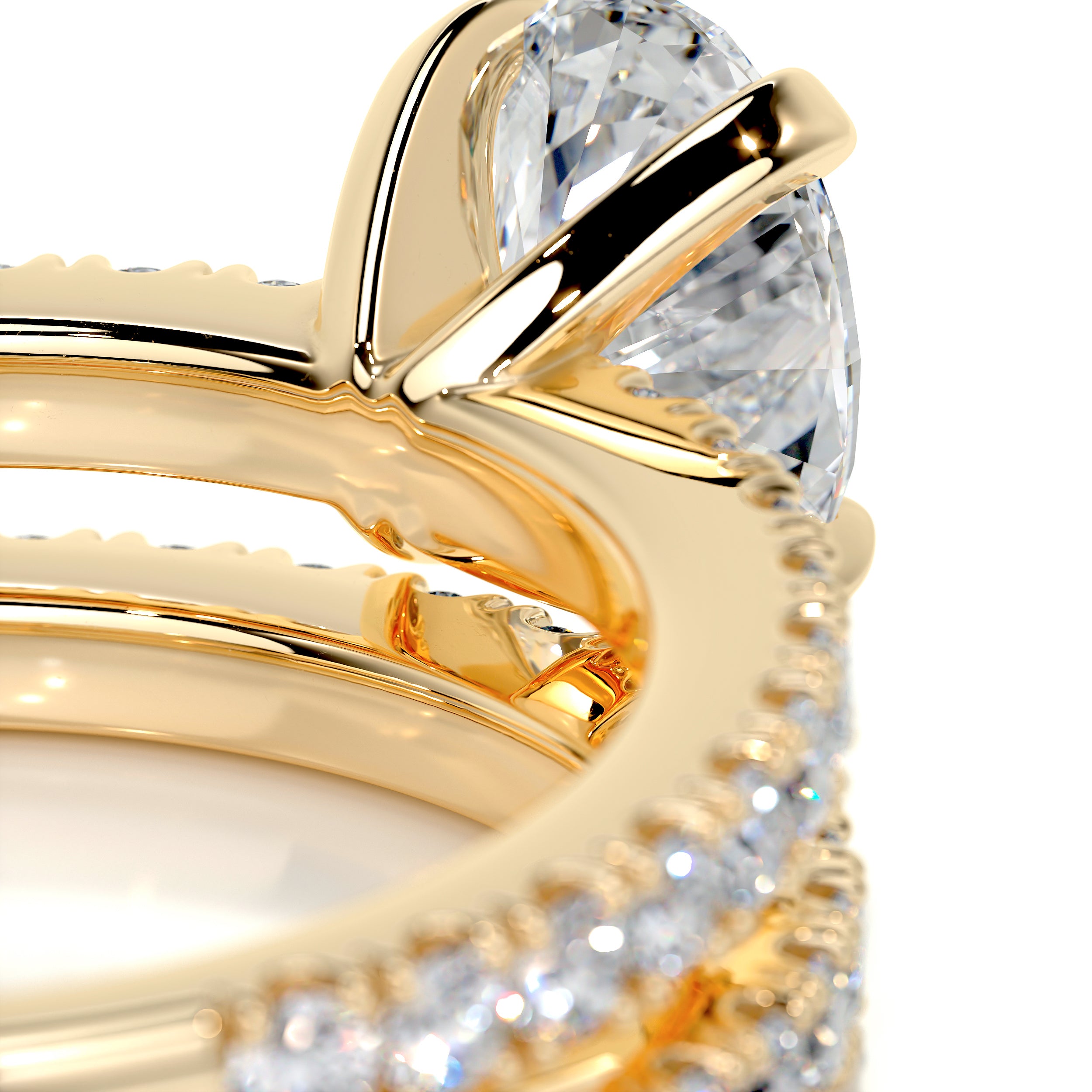 Stephanie Diamond Bridal Set -18K Yellow Gold、mySite、hinf8tx79