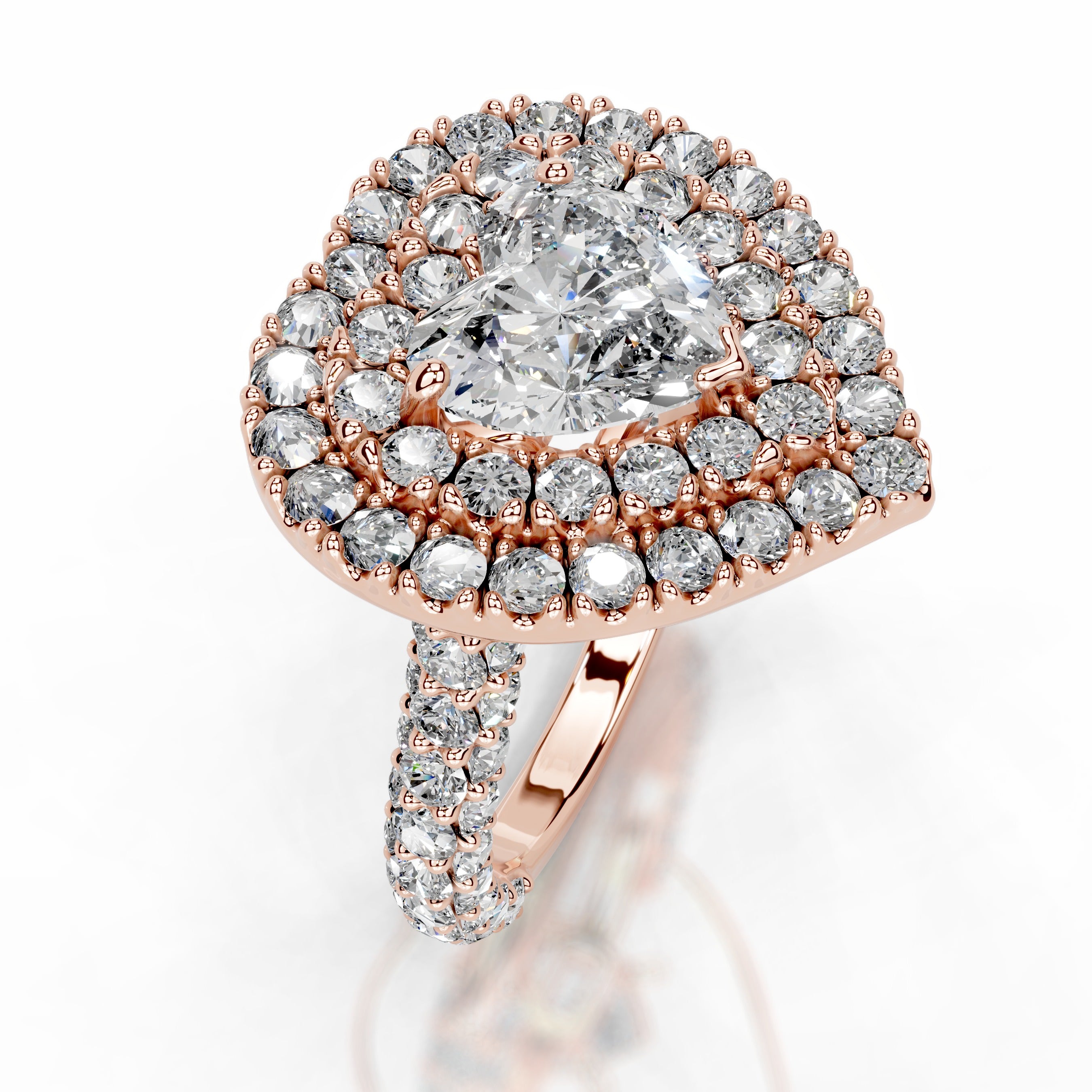 Rianna Diamond Engagement Ring - 14K Rose Gold、mySite、hinf8tx79