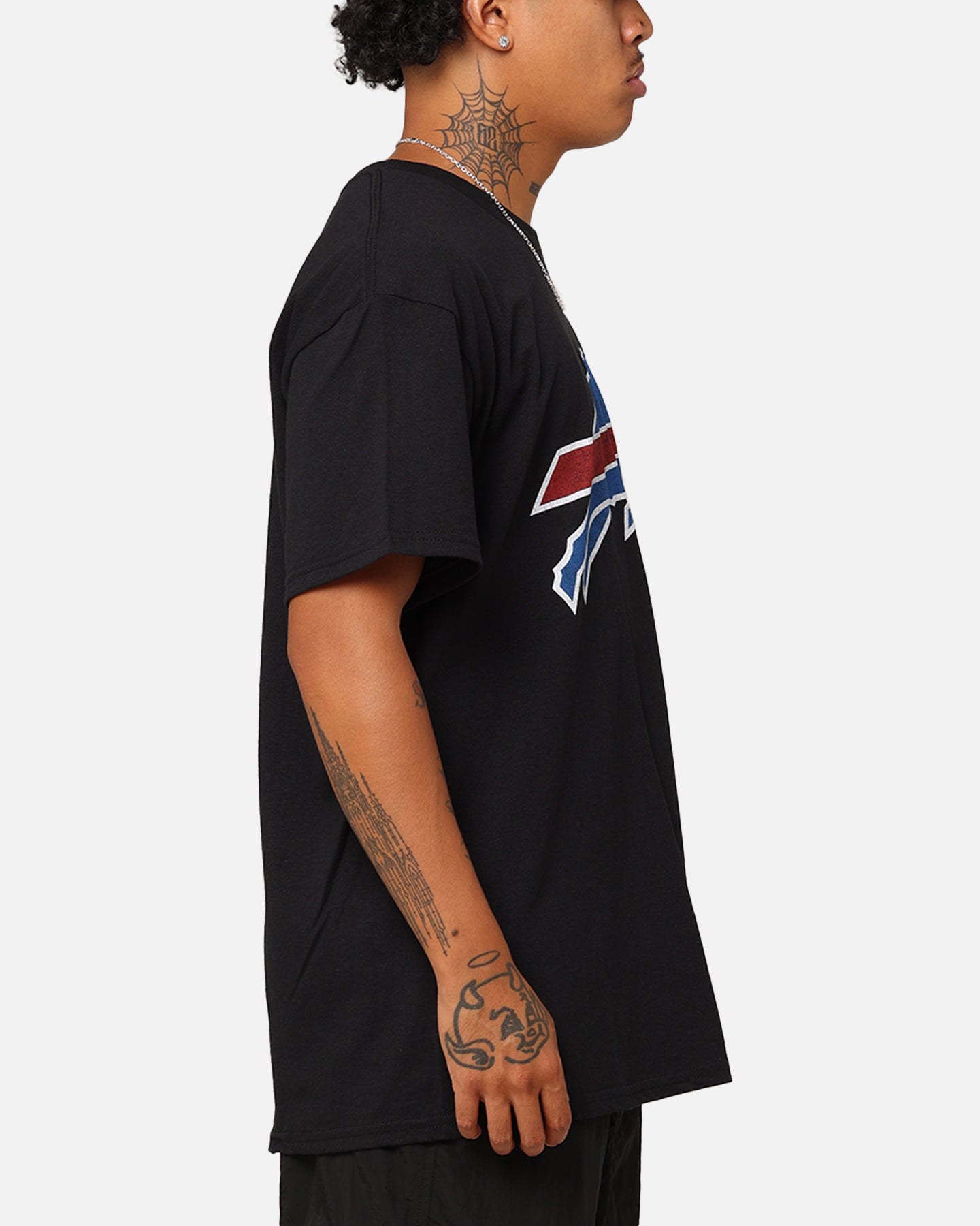 Majestic Athletic Buffalo Bills Team Crest T-Shirt Black、mySite、zt4zffjzw