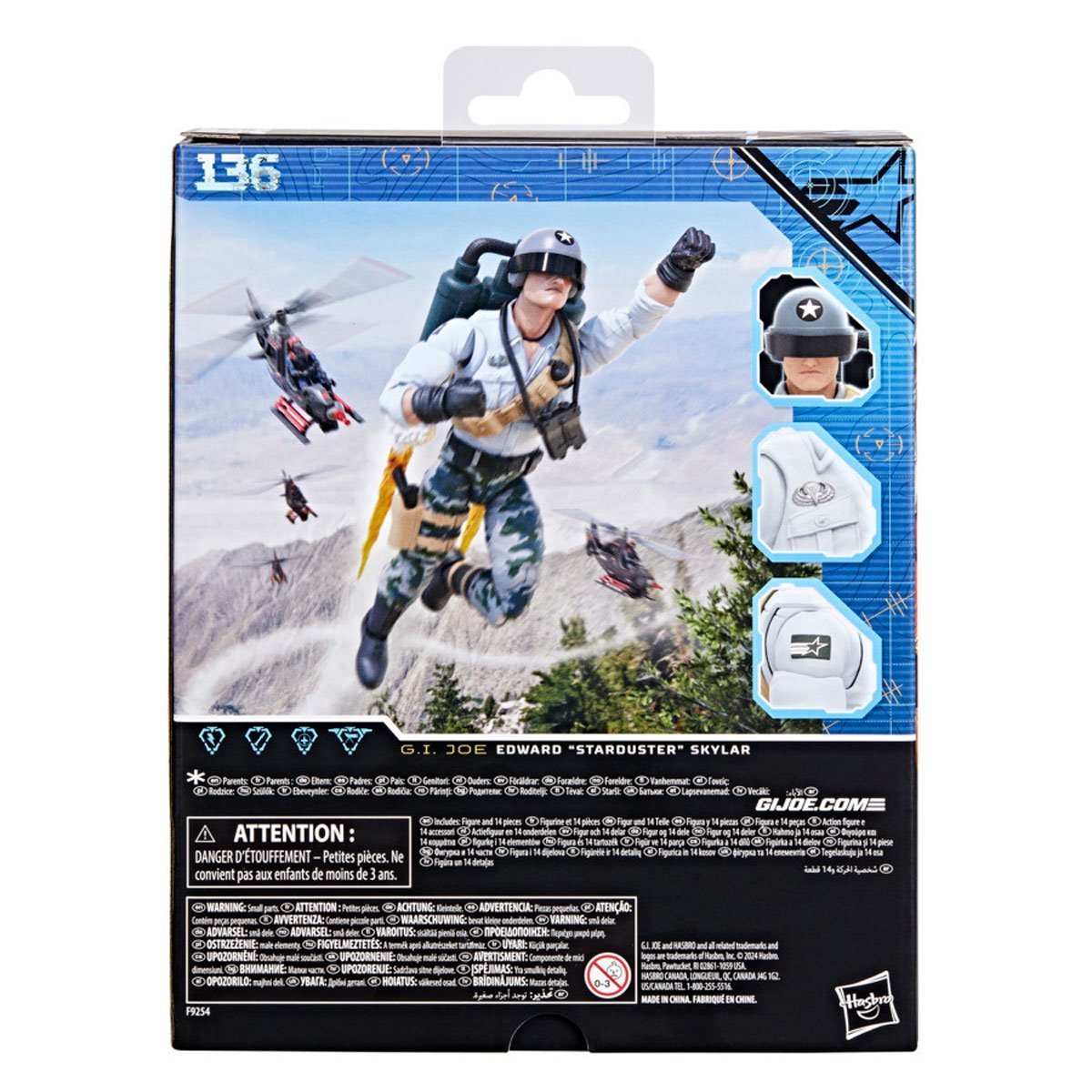 G.I. Joe Classified Series Edward Starduster Skylar 6-Inch Action Figure、mySite、hgirdovlk