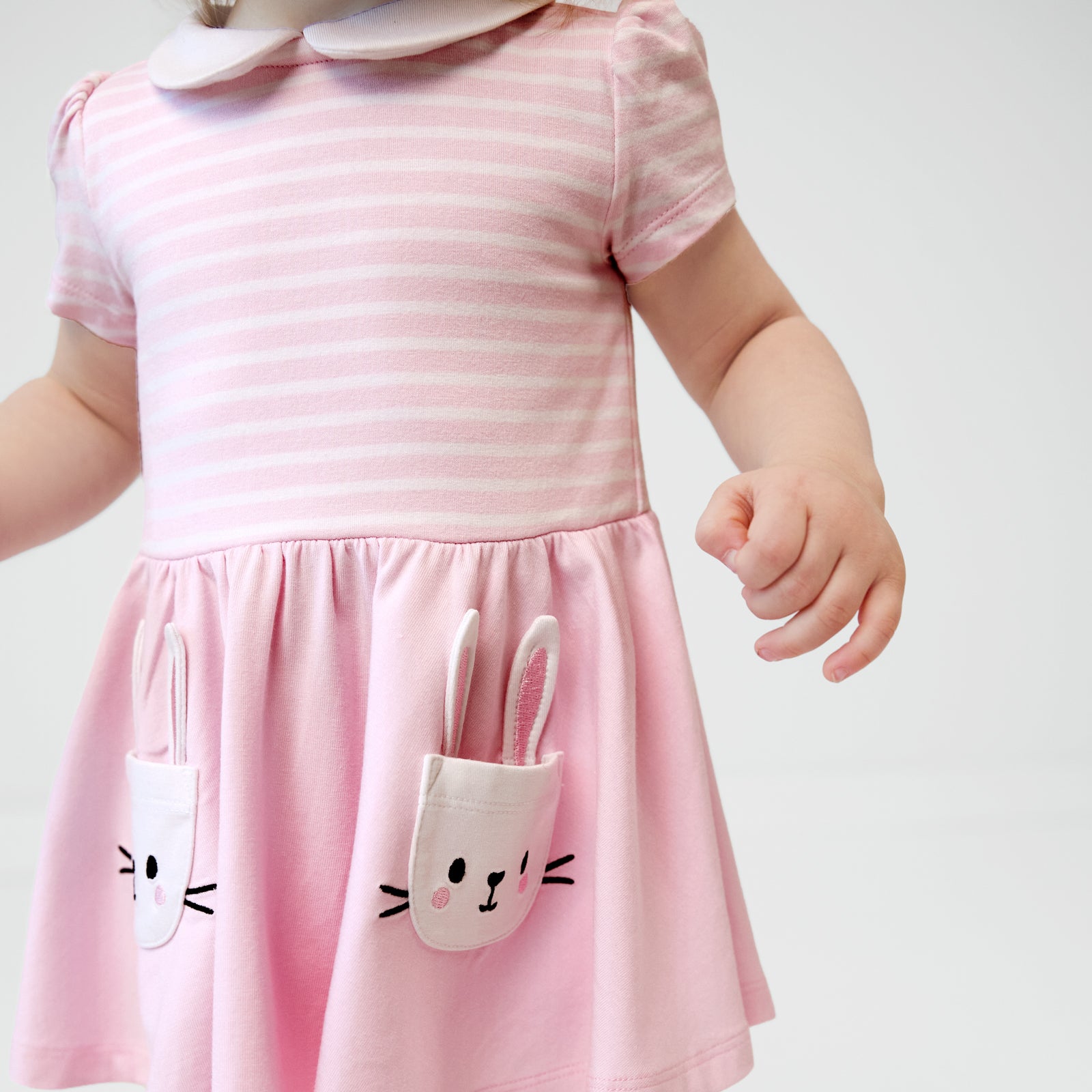 Bunny Pocket Collar Skater Dress with Bloomer、mySite、g9winljtr