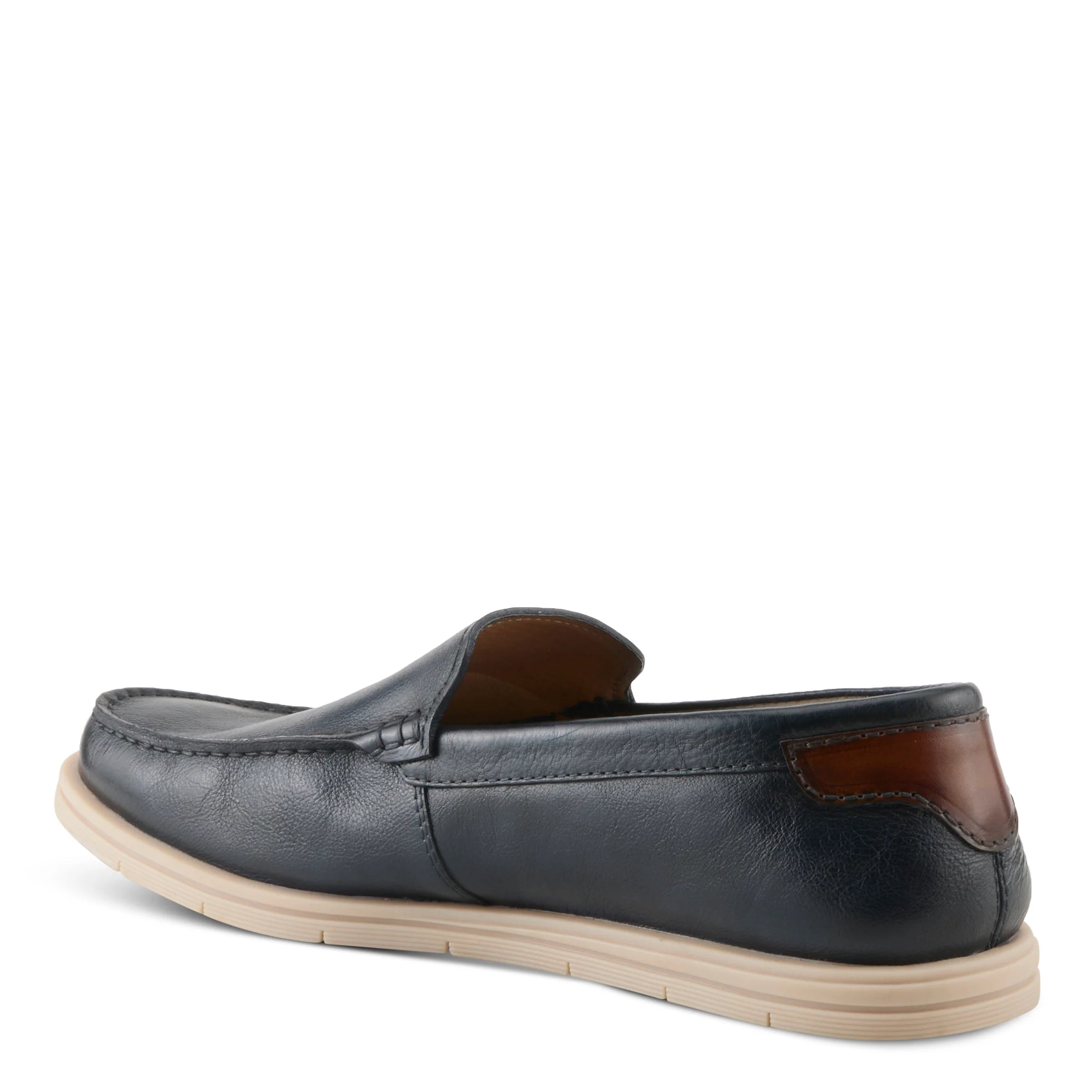  Spring Step Men's Hord Venteian Slip On Moccasin - Navy、mySite、preschool7hills