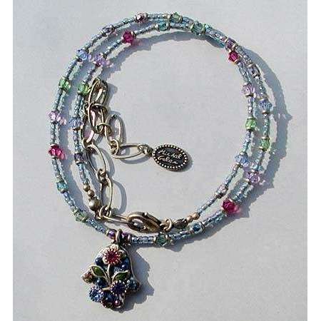 Michal Golan Springtime Hamsa Necklace、mySite、topwebapps