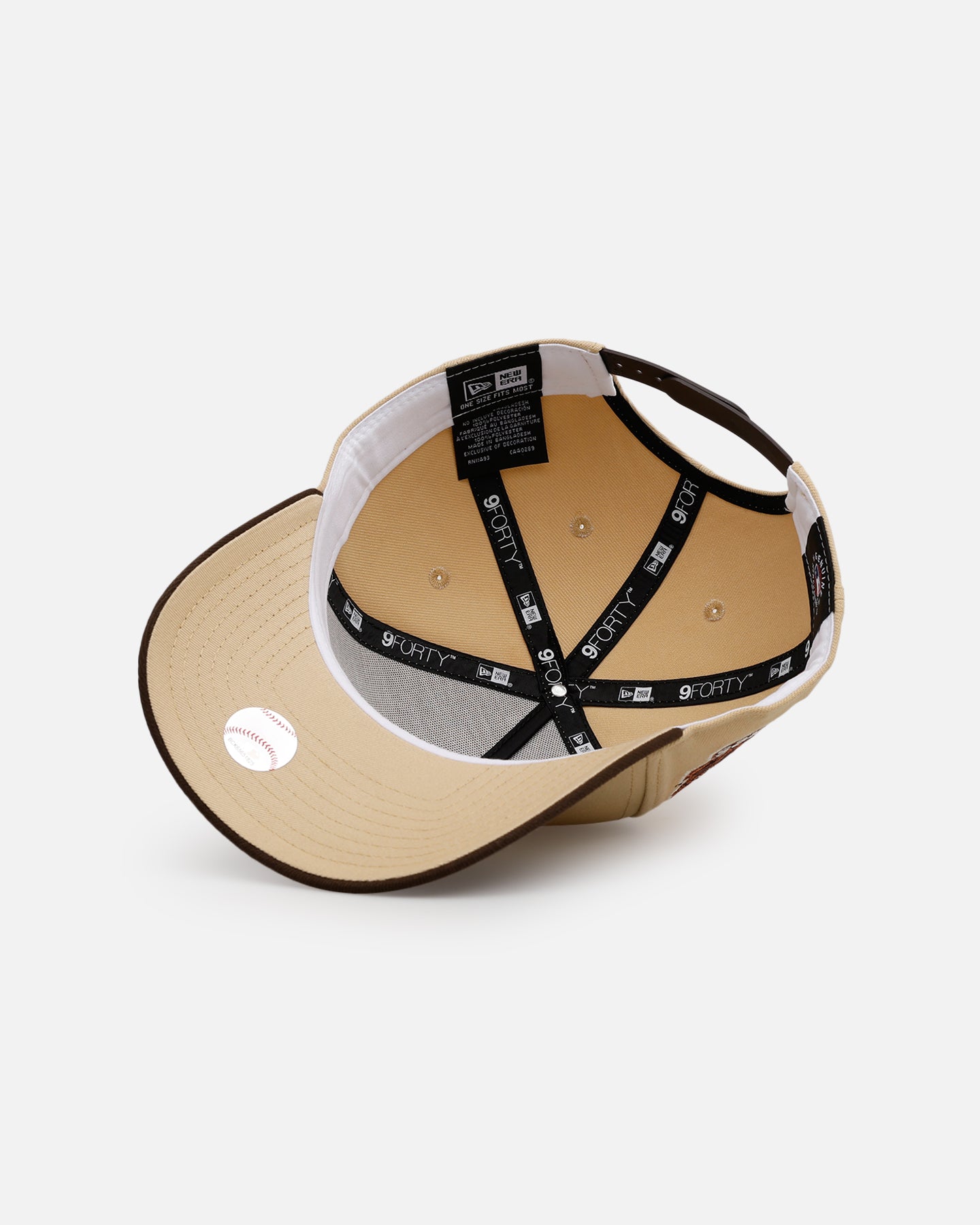 New Era San Diego Padres 'Vintage' 9FORTY A-Frame Snapback Vegas Gold、mySite、zt4zffjzw