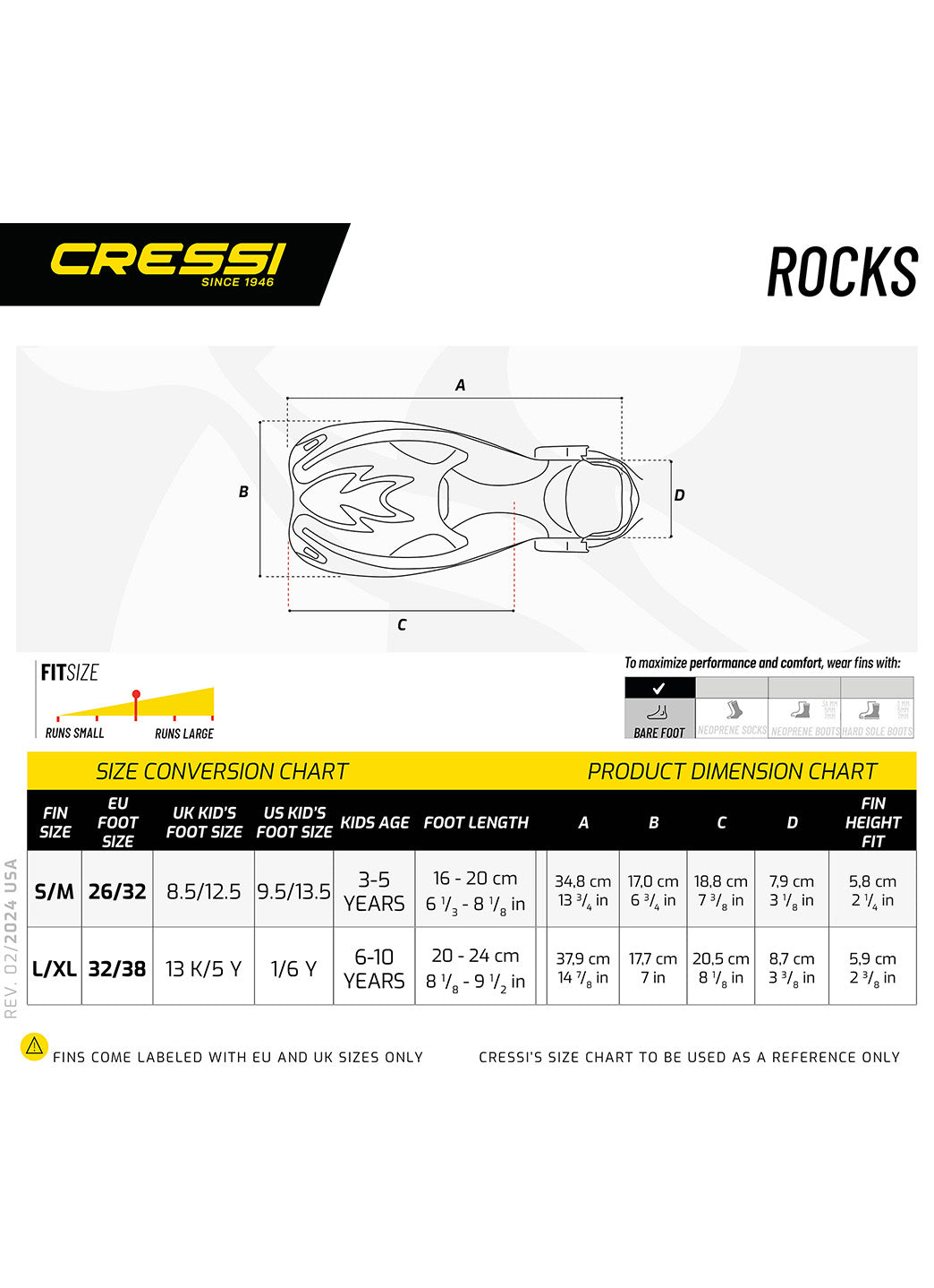 Cressi Kids' Tinetto Rocks Snorkle Dry Set、mySite、noshort