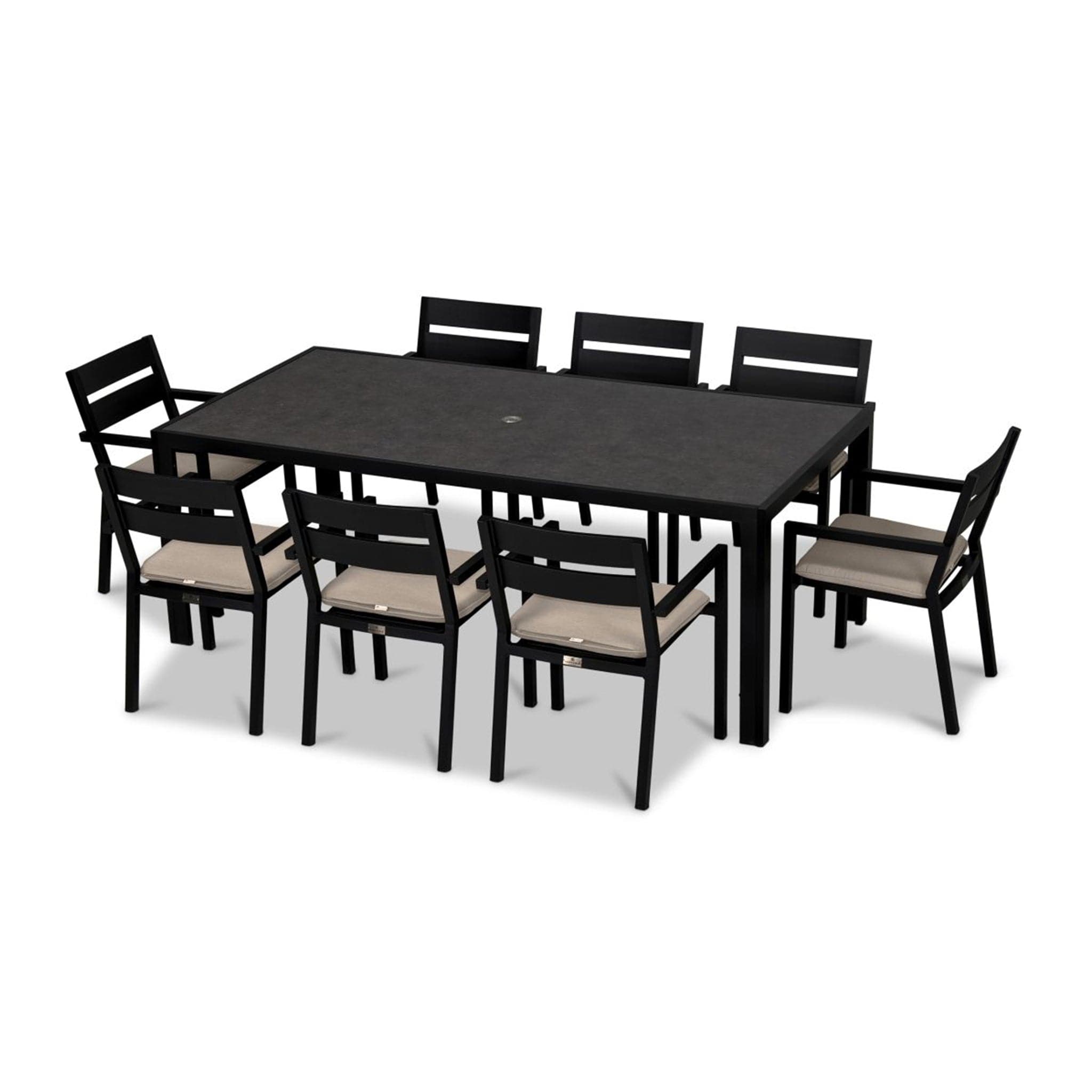 Pacifica 8 Seat Rectangular Dining Set、mySite、neckold