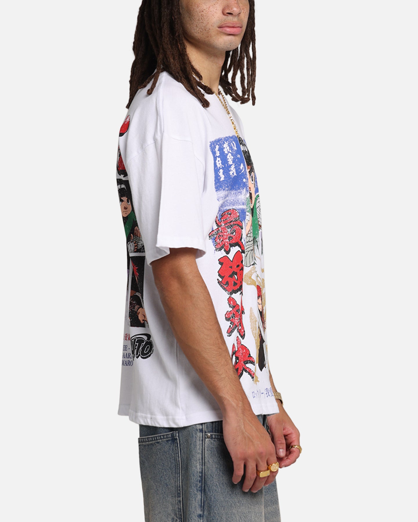 73 Studio X Naruto Kimmimaro Vintage T-Shirt White、mySite、zt4zffjzw