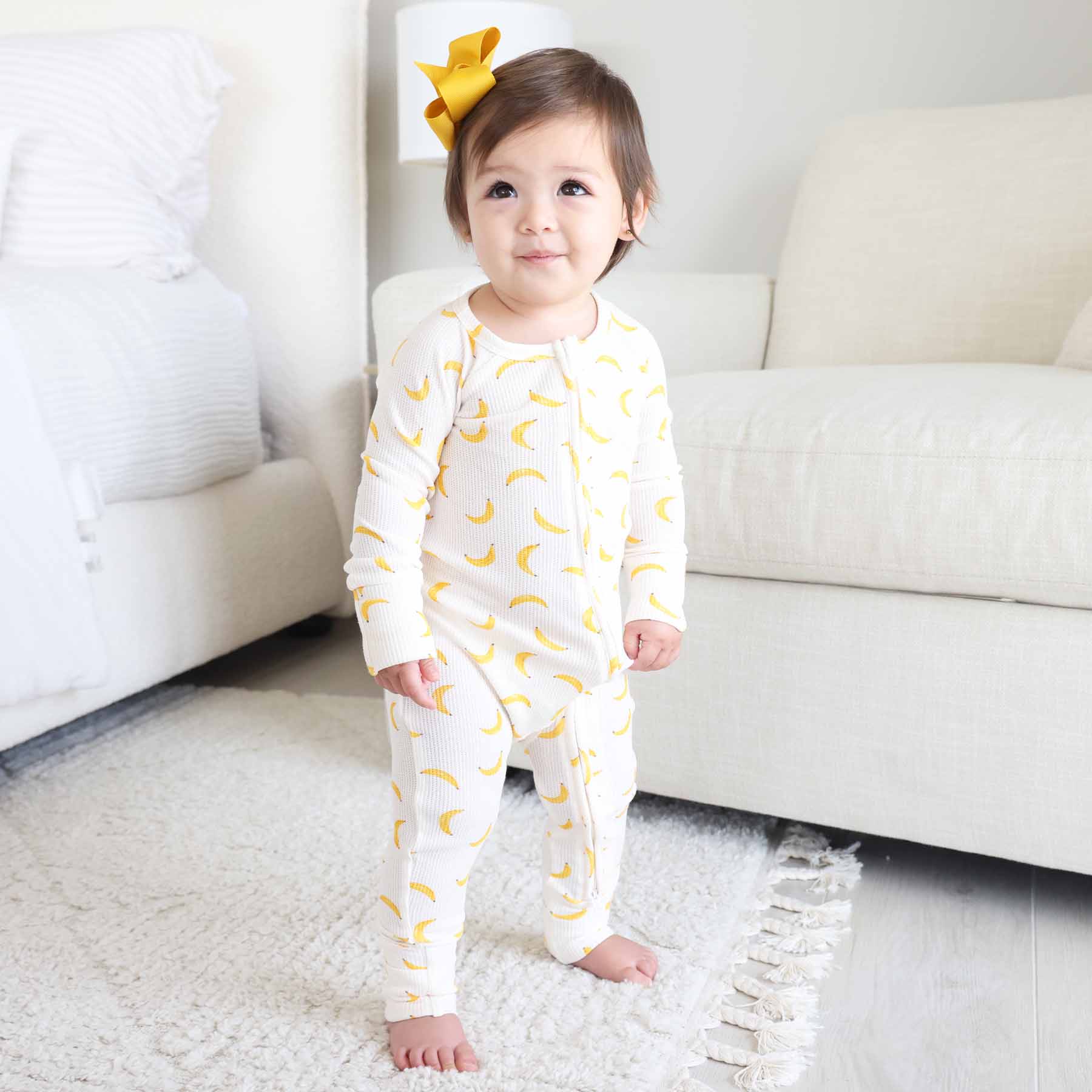  Go Bananas Bamboo Waffle Convertible Zip Romper、mySite、layawaytickets