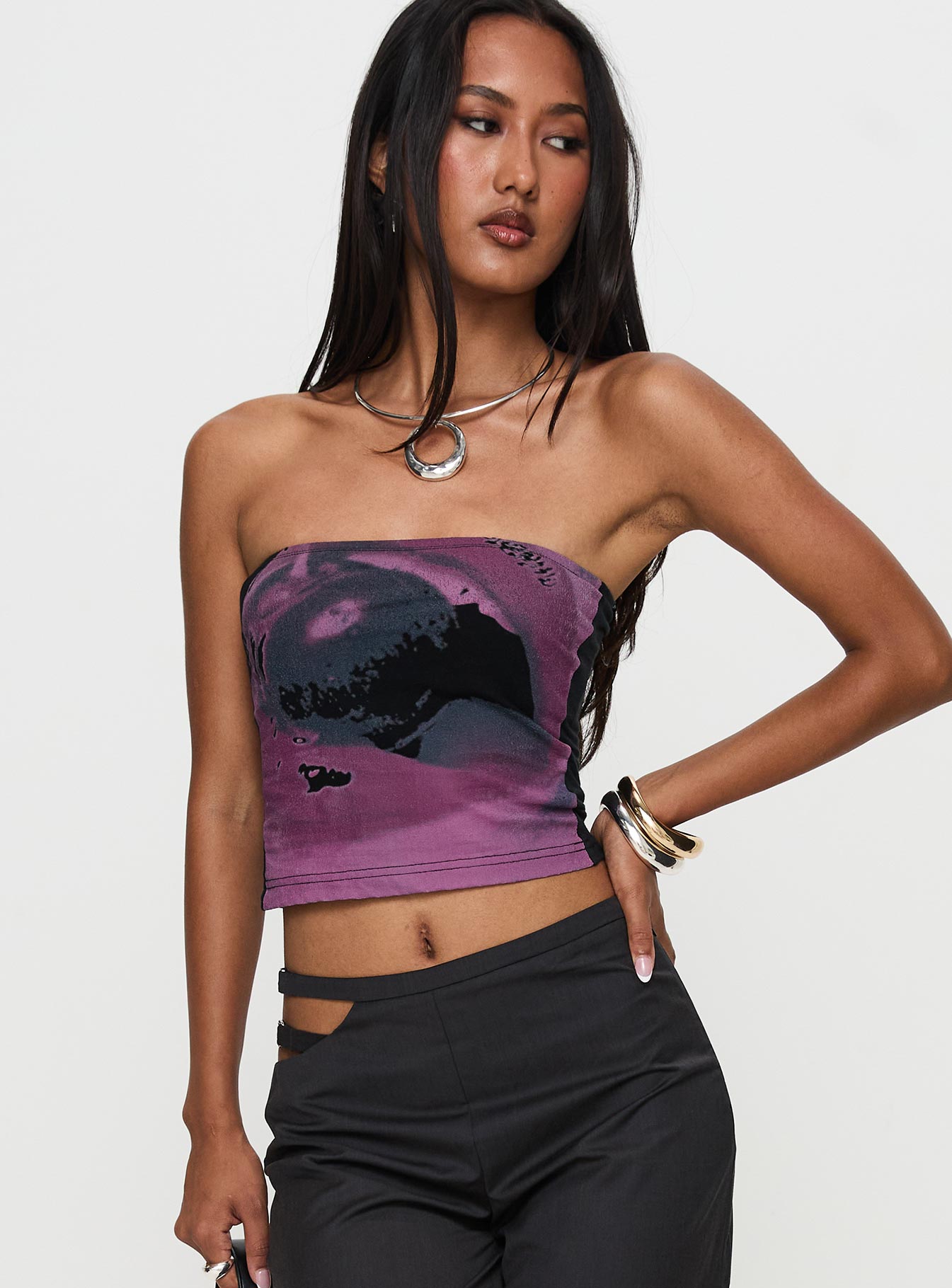 Cherry Lips Tube Top Multi、mySite、solidvoid