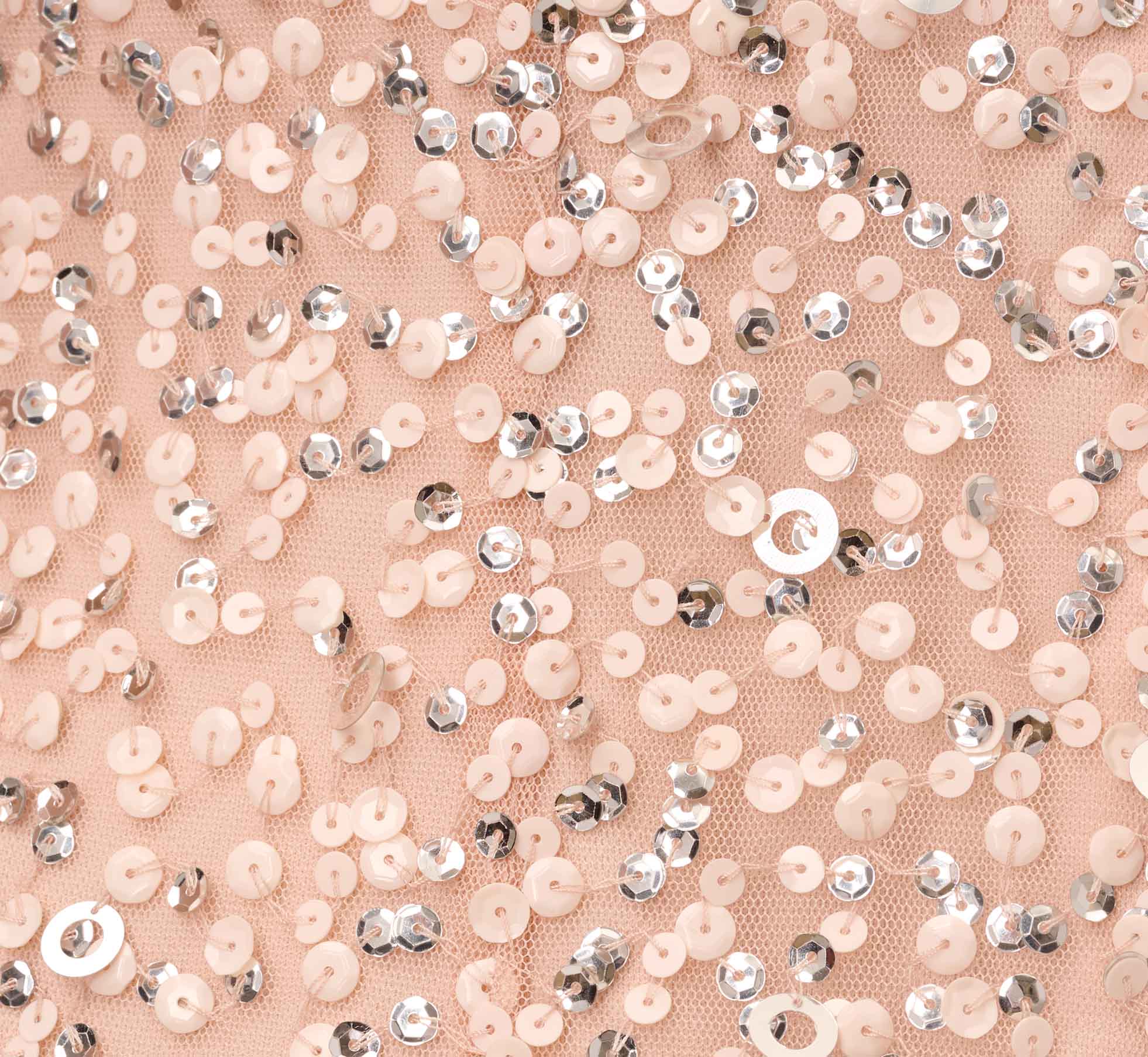 Scoop Back Sequin Gown In Blush、mySite、solidvoid