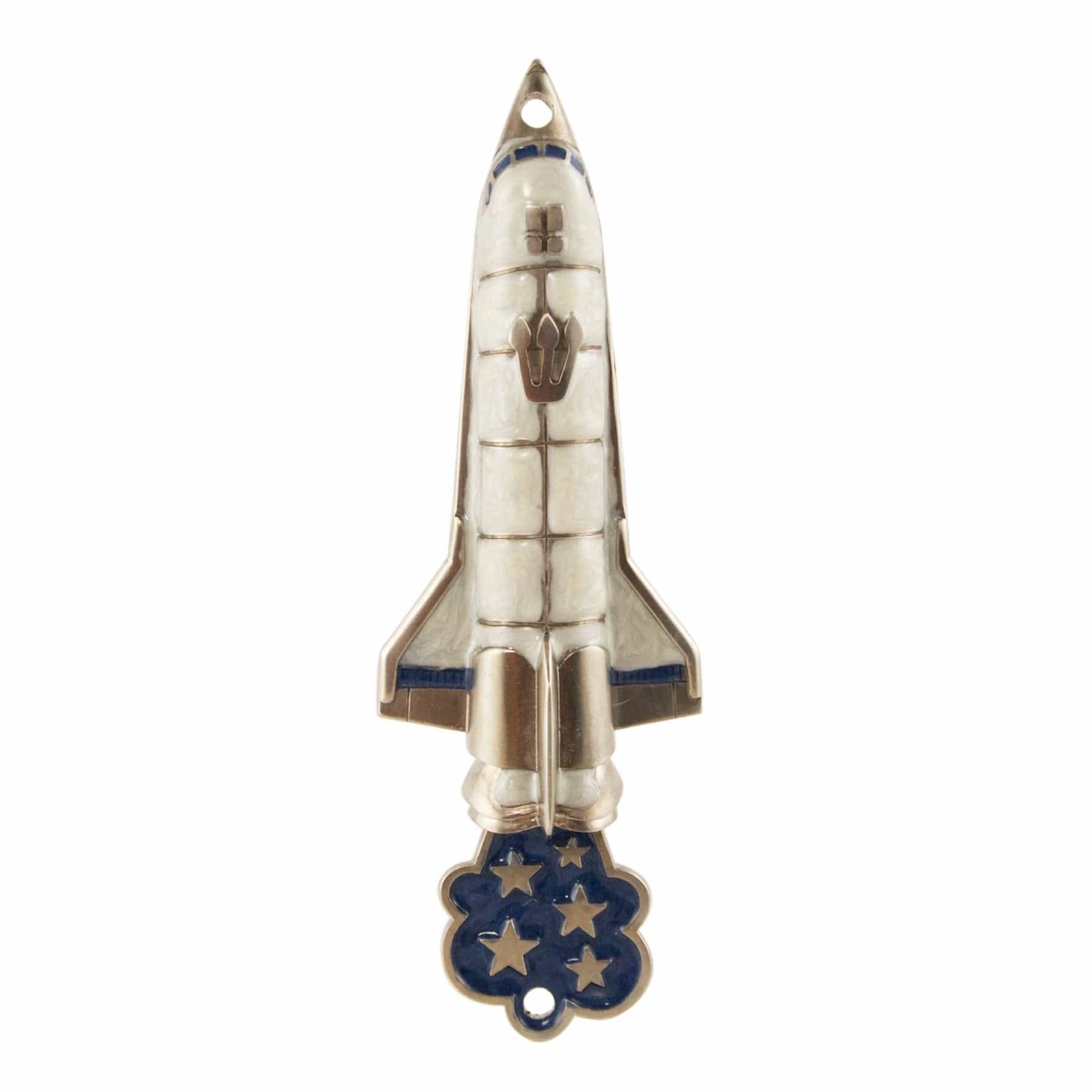 Hand-Painted Spaceship Mezuzah、mySite、topwebapps