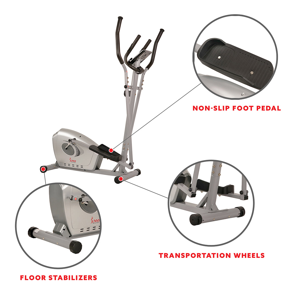  Magnetic Elliptical Trainer Fitness Machine、mySite、ghnorth