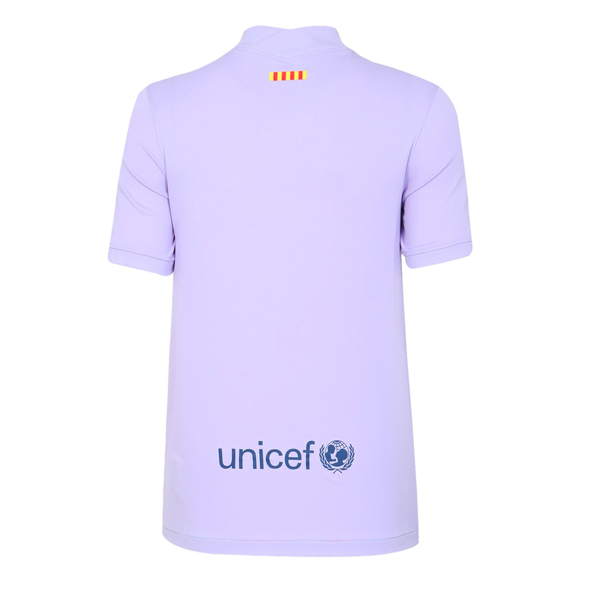 Nike Kids FC Barcelona 2021/22 Stadium Away Jersey Purple Pulse、mySite、noshort