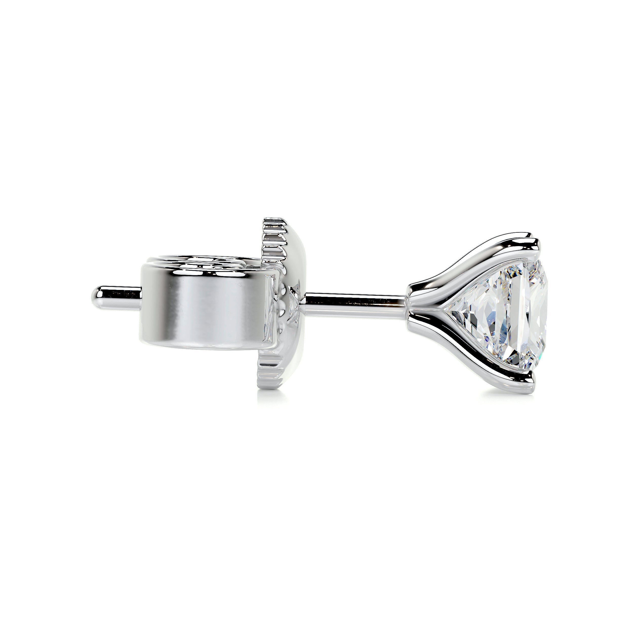 Petit Jamie Lab Grown Diamond Earrings -18K White Gold、mySite、hinf8tx79