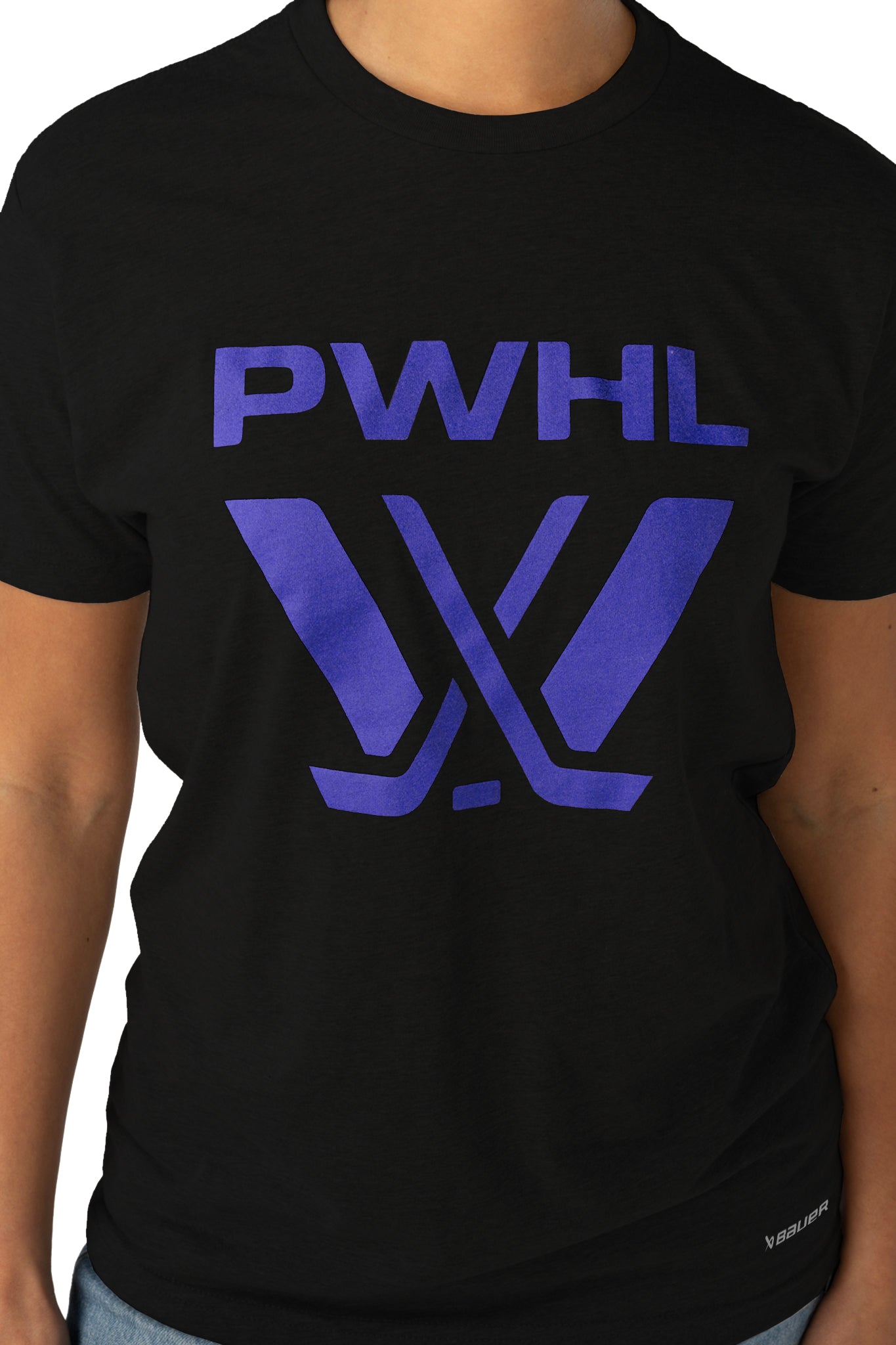 PWHL Logo Graphic Tee、mySite、neckold