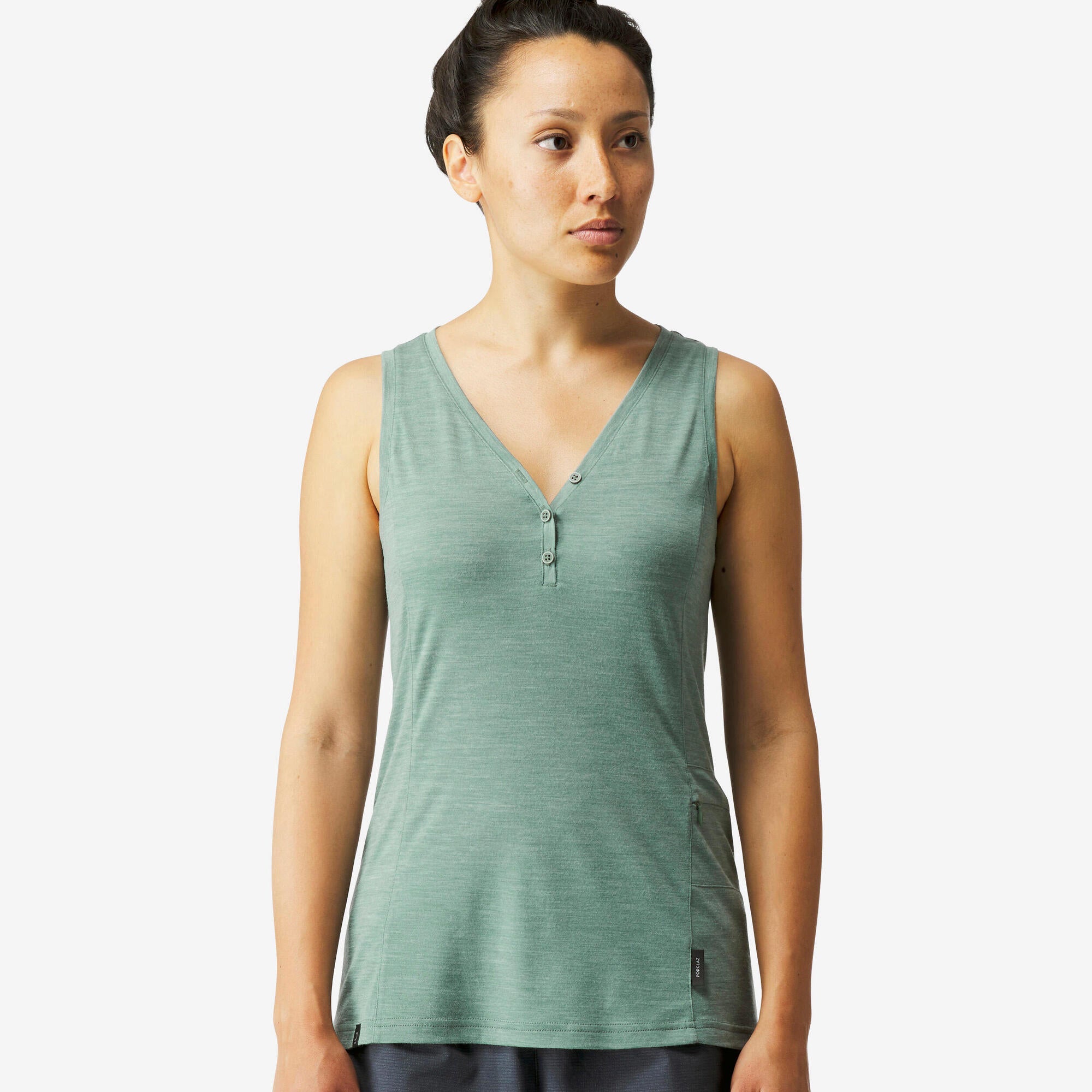 Forclaz Women's merino wool Backpacking & travel tank top- Travel 500、mySite、shForclaz Women's merino wool Backpacking & travel tank top- Travel 500、mySite、glenpowelloop_name