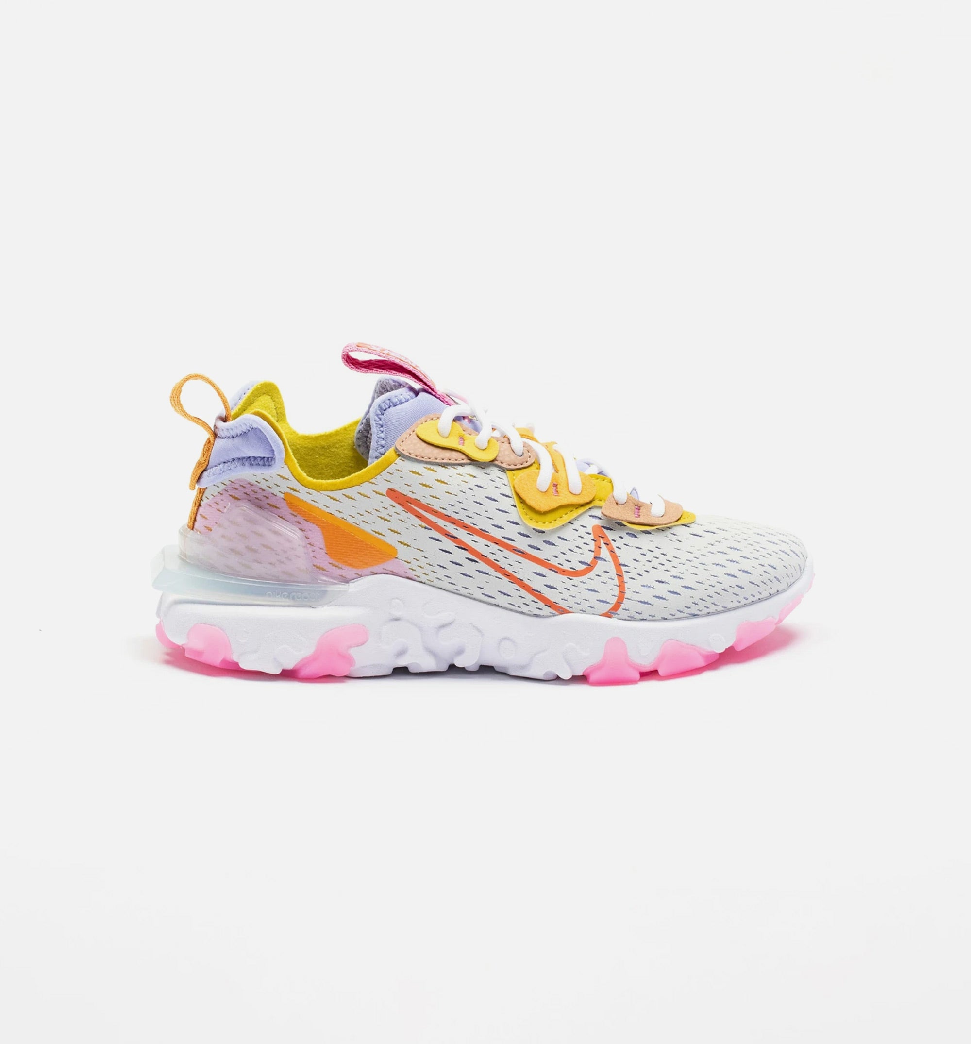 React VIsion Womens Running Shoe - Pure Platinum/Light Thistle/Saffron Quartz/Rust Factor、mySite、dreamappss