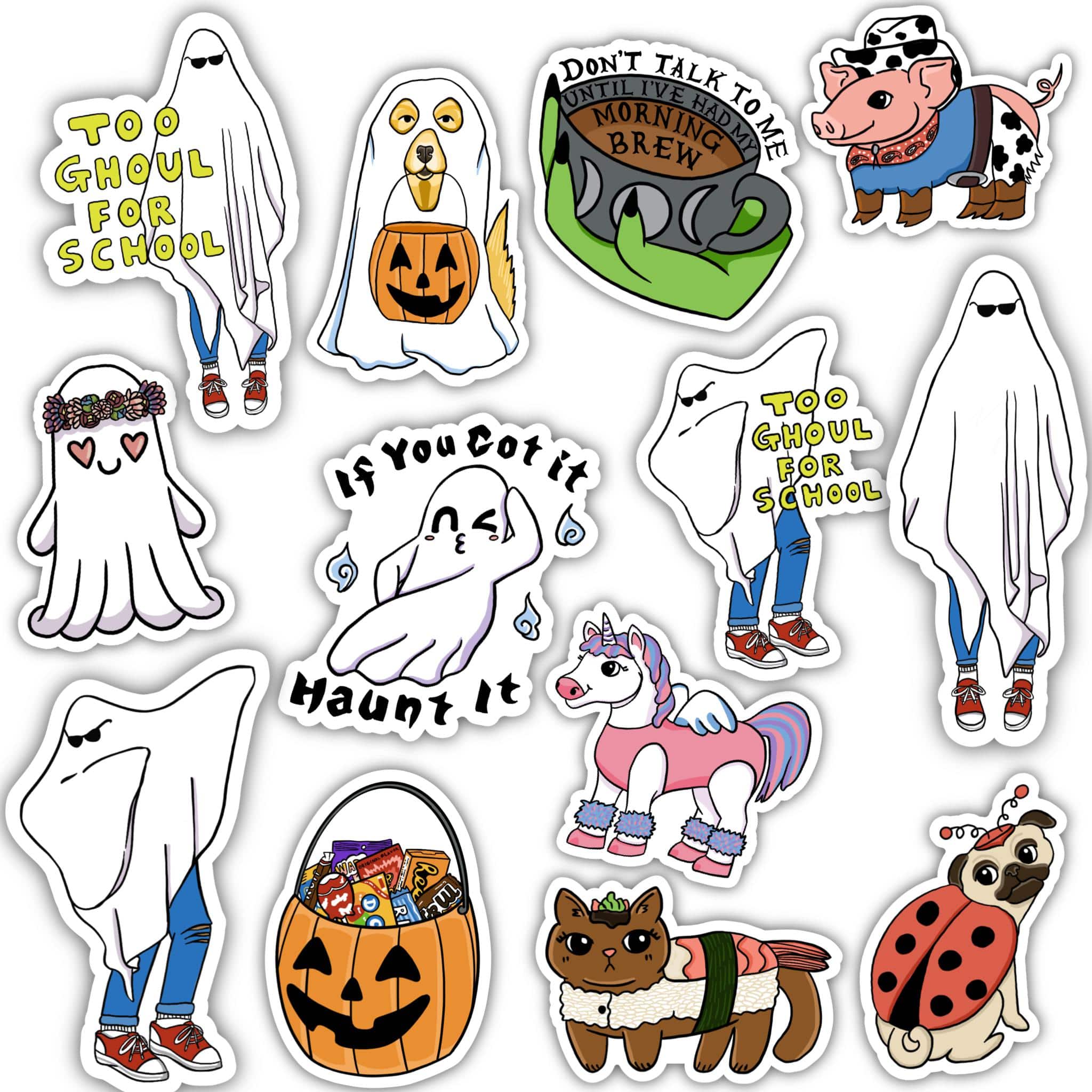  Halloween Sticker 13 Pack、mySite、elrpsem3k