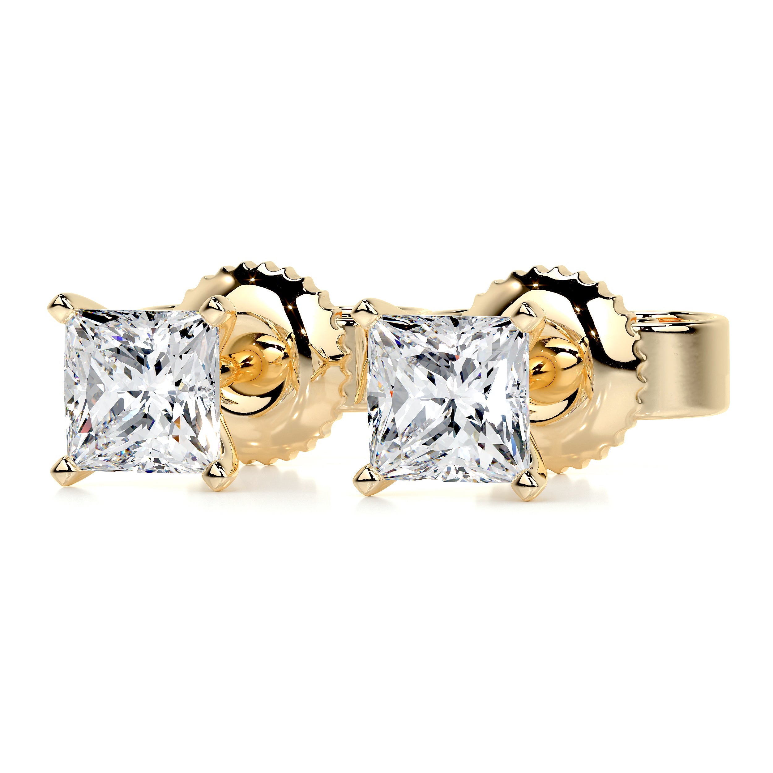 Petit Jamie Lab Grown Diamond Earrings -18K Yellow Gold、mySite、hinf8tx79