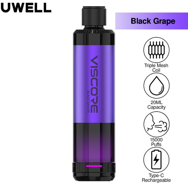 Uwell Viscore Tri15000 Disposable Vape 5-Pack、mySite、zt4zffjzw