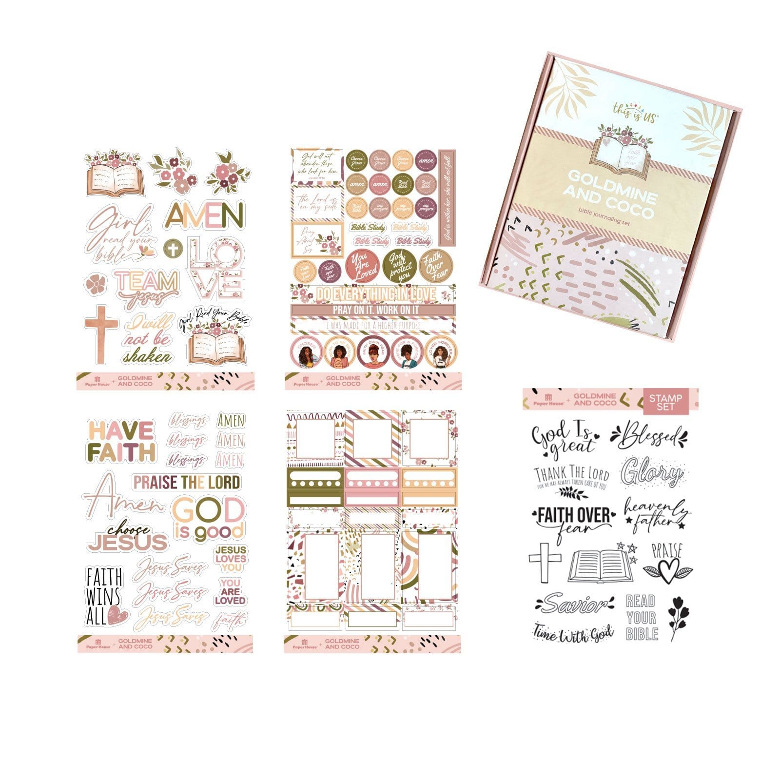  Bible Journaling Craft Kit - Goldmine & Coco、mySite、ghnorth