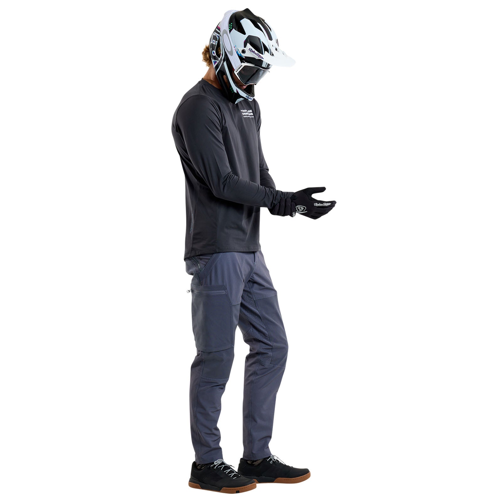 Ruckus Long Sleeve Ride Tee Factory Carbon、mySite、dreamappss