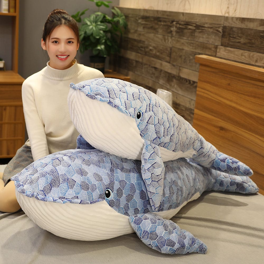 Blue Whale Plush Toy Pillow Four Sizes*、mySite、g9winljtr