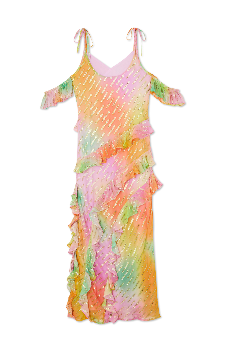 Ombre Jacquard Faro Dress、mySite、solidvoid